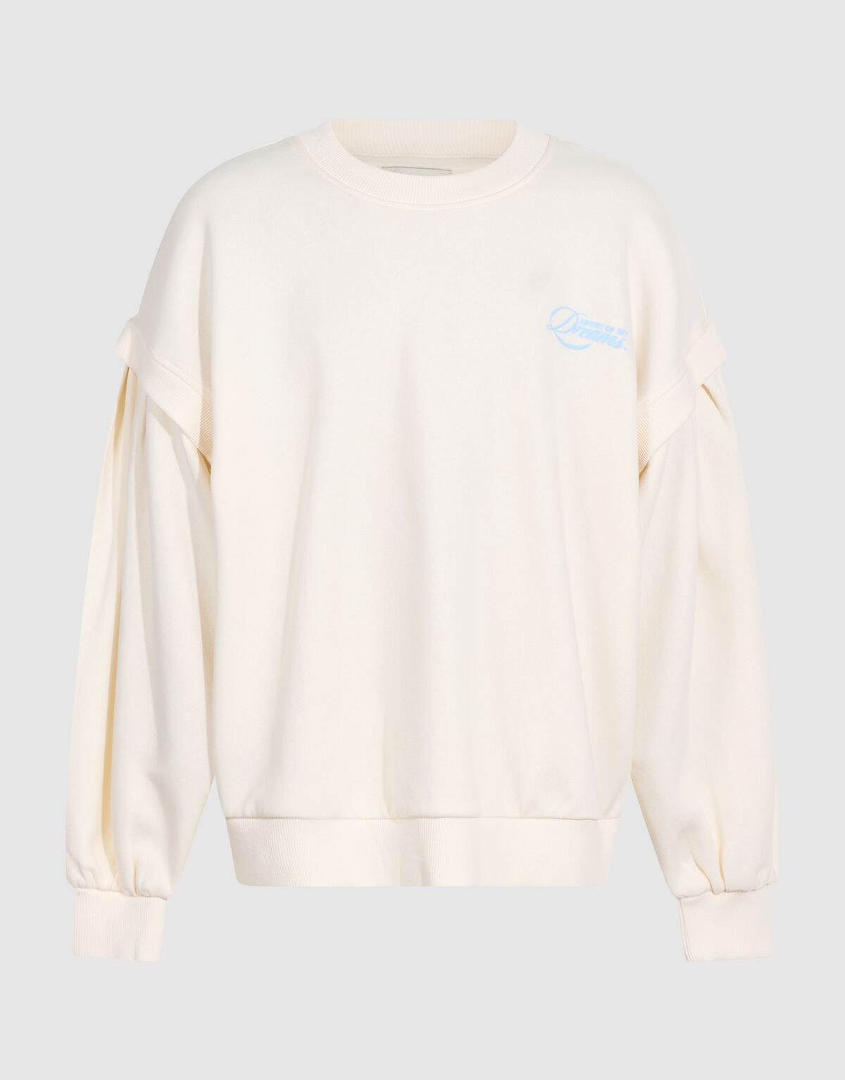 Pleated Sweater Gebroken Wit SHOEBY GIRLS