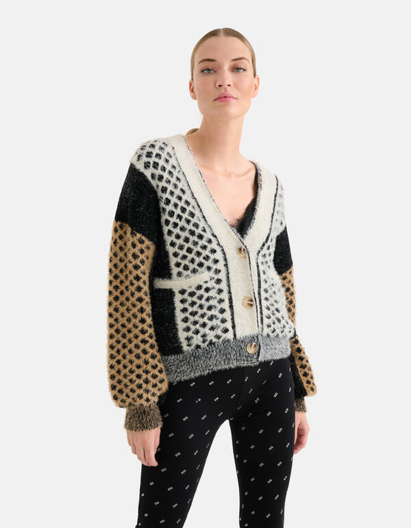 Soft Jacquard Vest Zwart By Mieke SHOEBY WOMEN