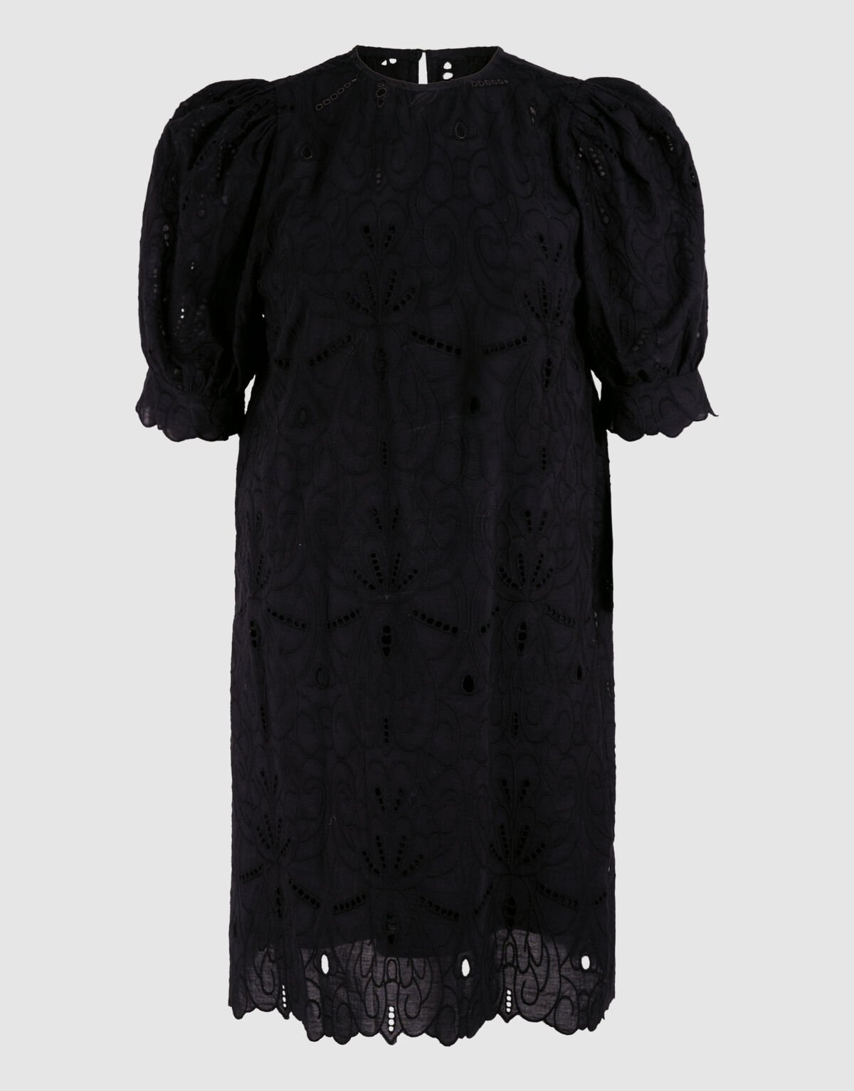 Embroidery Mini Jurk Zwart SHOEBY WOMEN