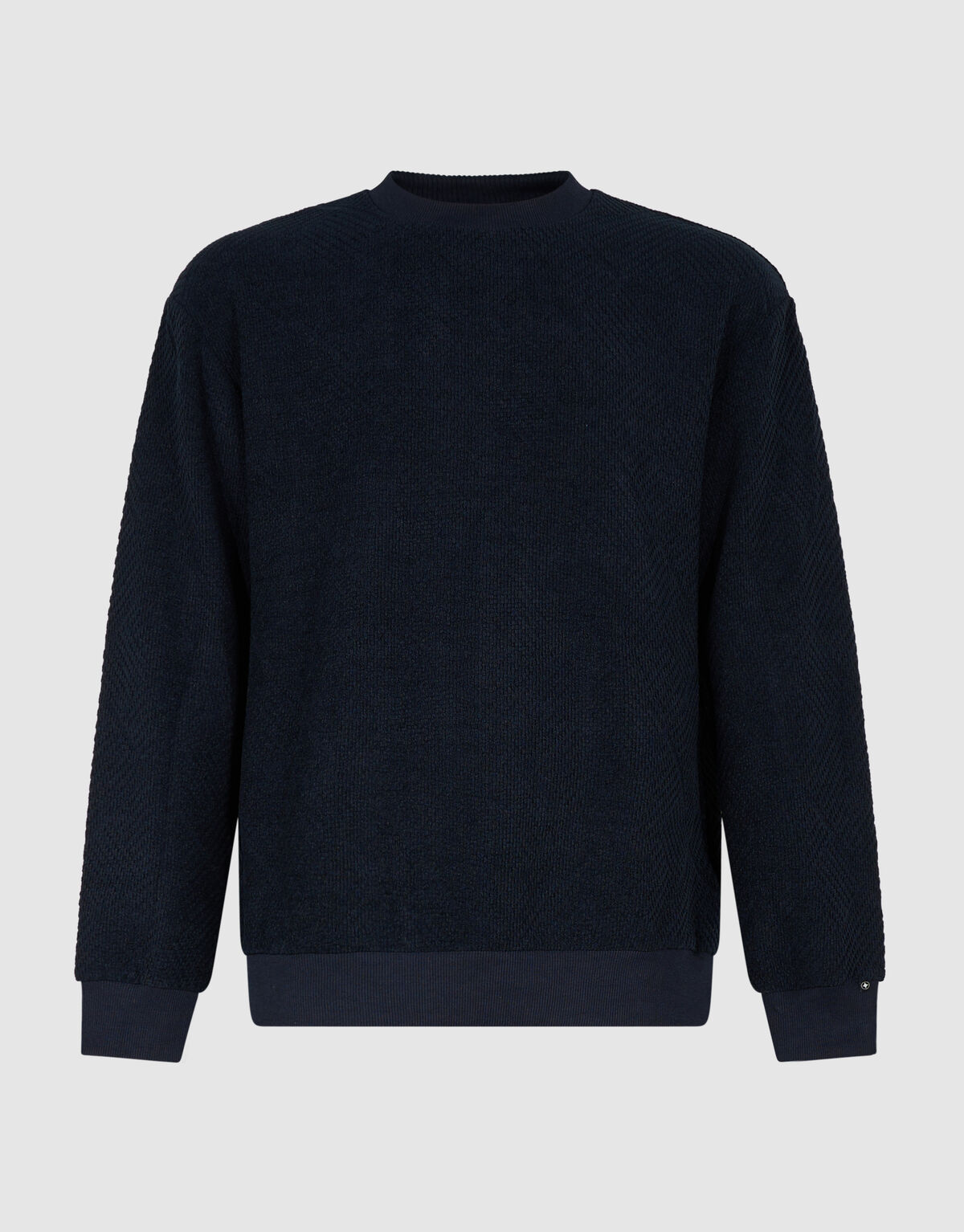 Soft Block Sweater Donkerblauw SHOEBY MEN