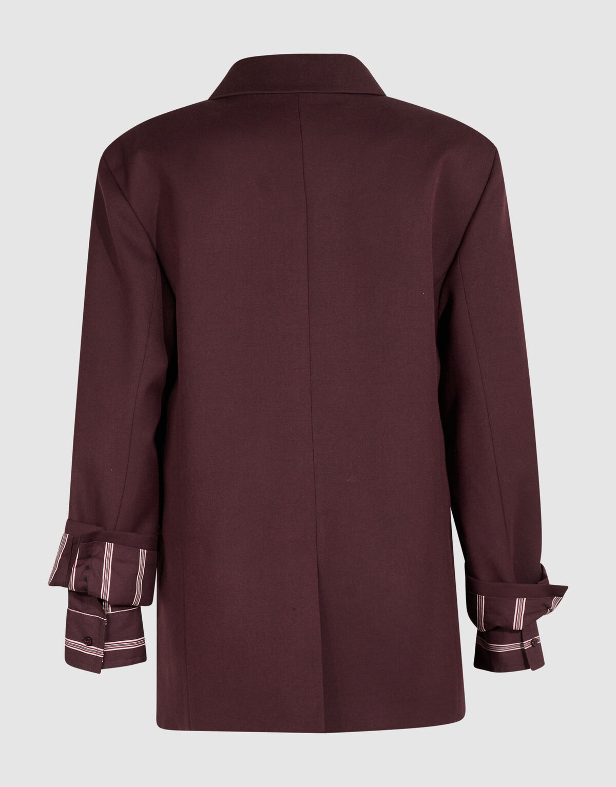 Double Layered Blazer Donkerrood By Mieke SHOEBY WOMEN