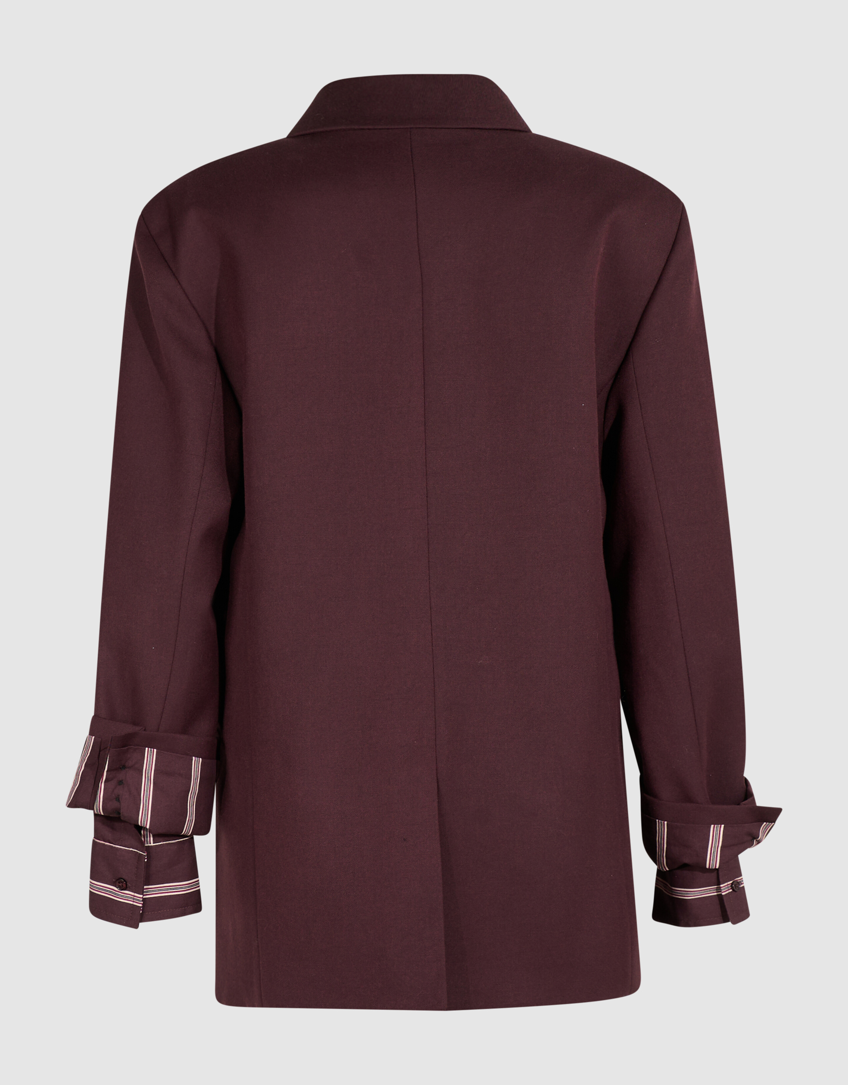 Double Layered Blazer Donkerrood By Mieke SHOEBY WOMEN