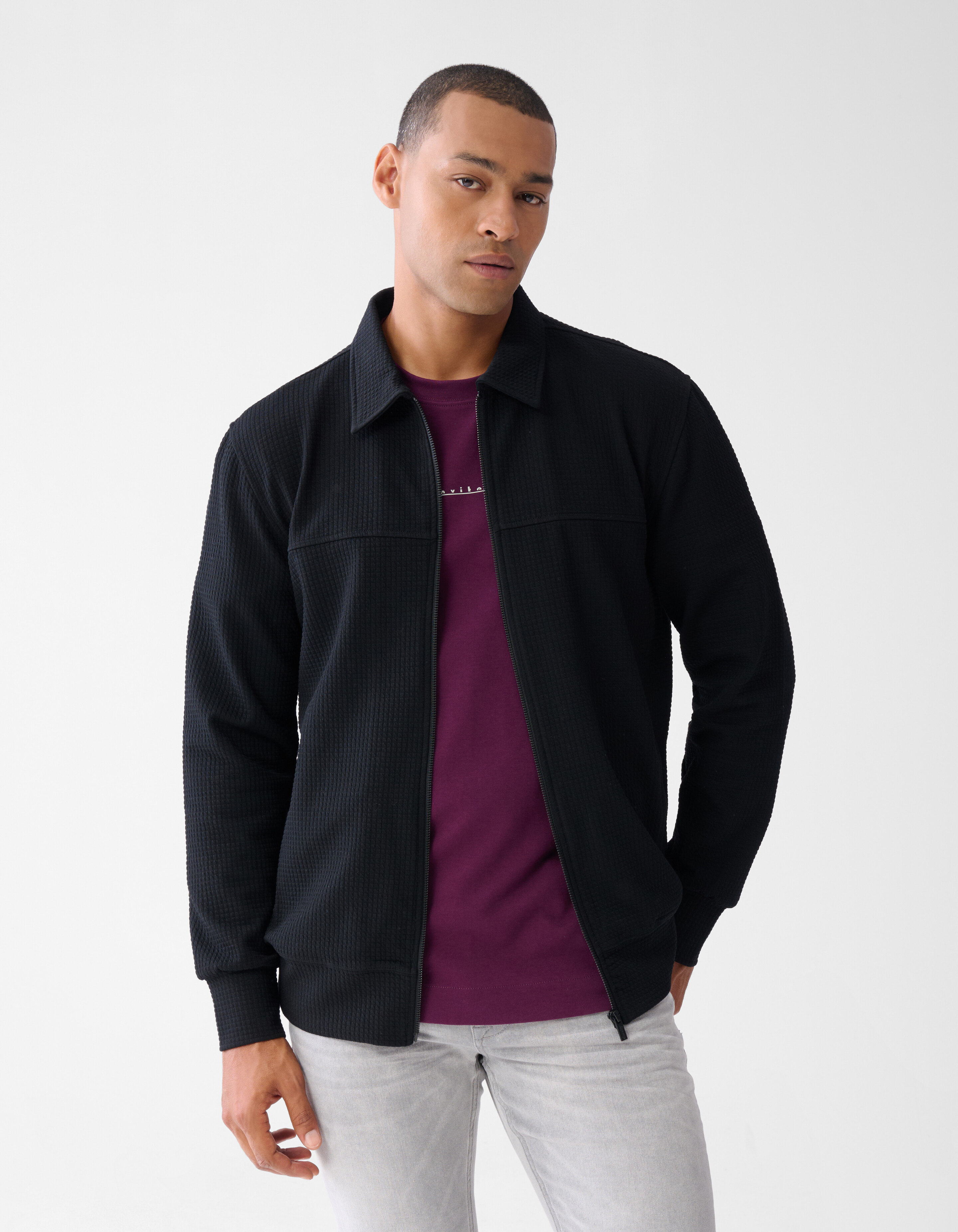 Structuur Jack Zwart SHOEBY MEN