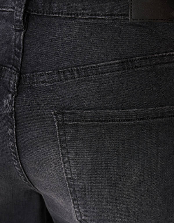 Straight Fit Jeans Donkergrijs SHOEBY WOMEN