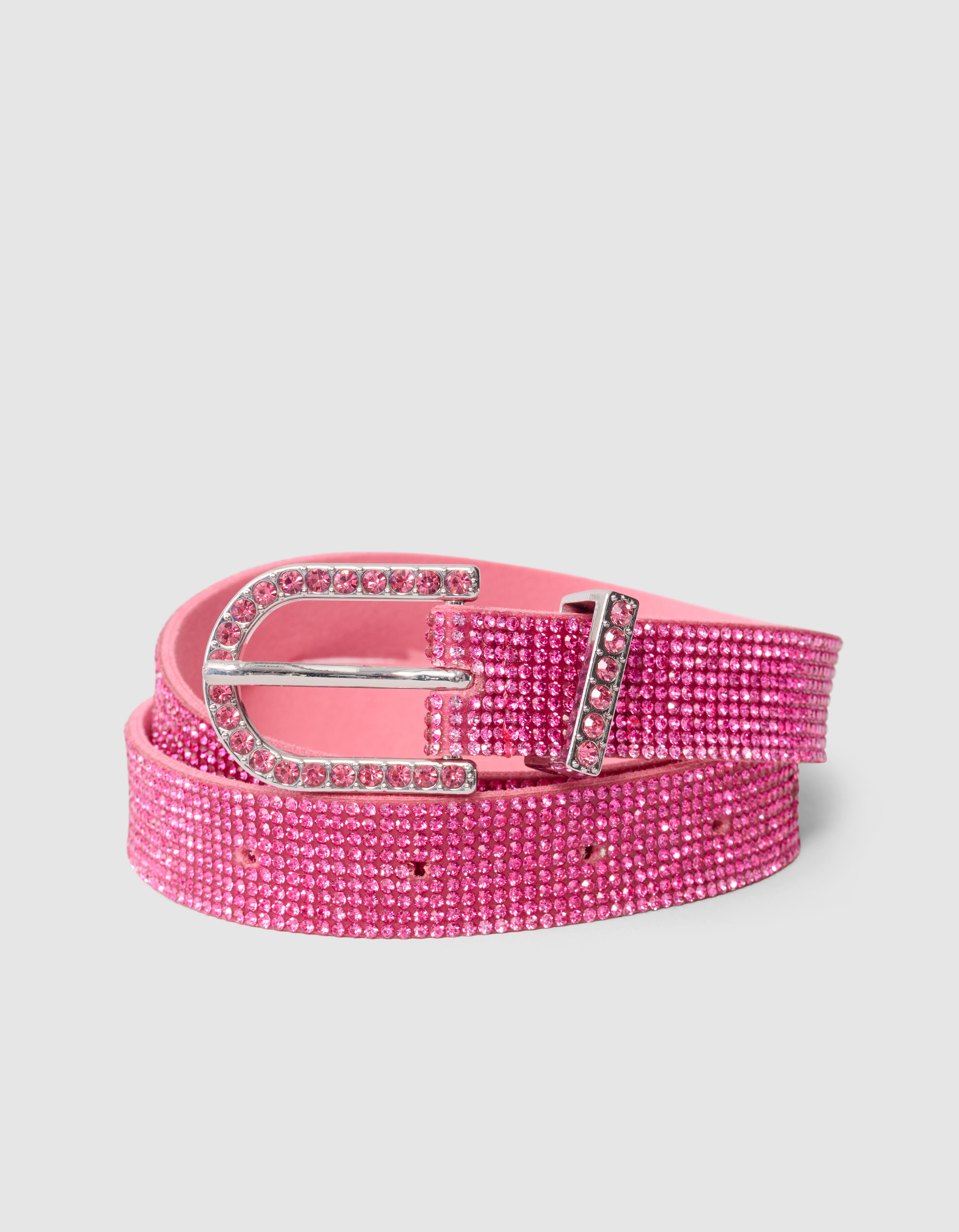 Strass Riem Roze SHOEBY ACCESSOIRES