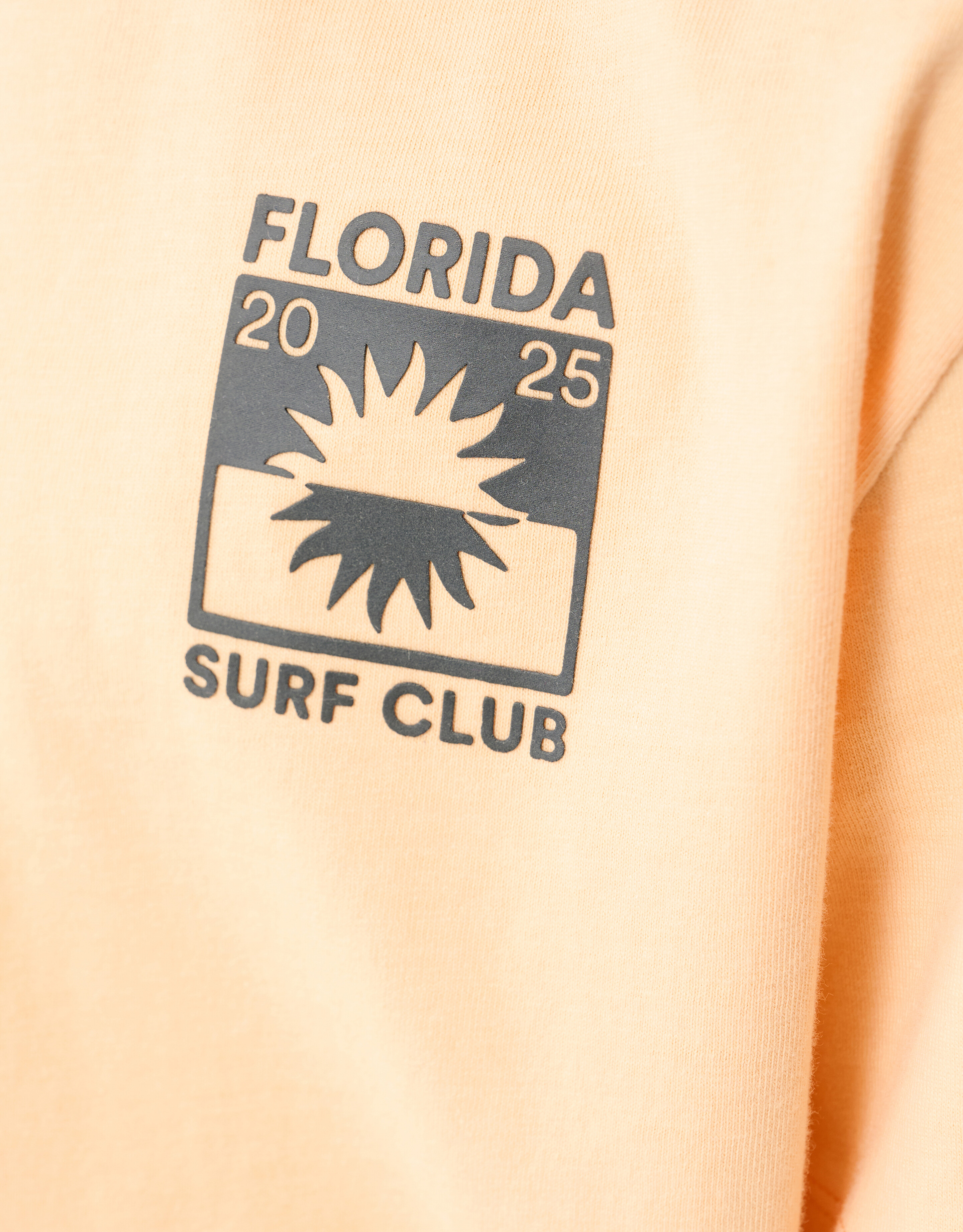 Surf Club Artwork T-shirt Lichtoranje SHOEBY BOYS