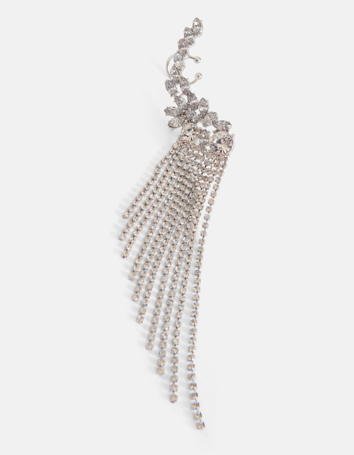 Strass Earcurff Zilver SHOEBY ACCESSOIRES