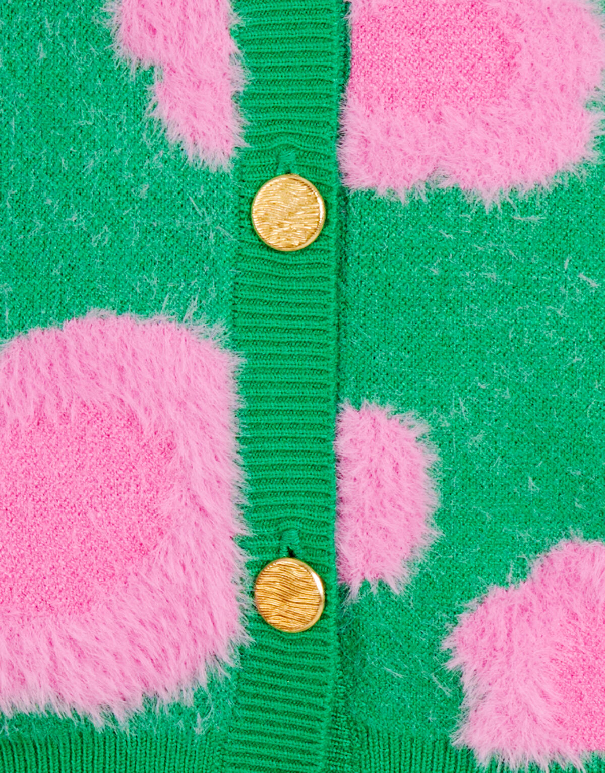 Bloemenprint Vest Groen SHOEBY GIRLS