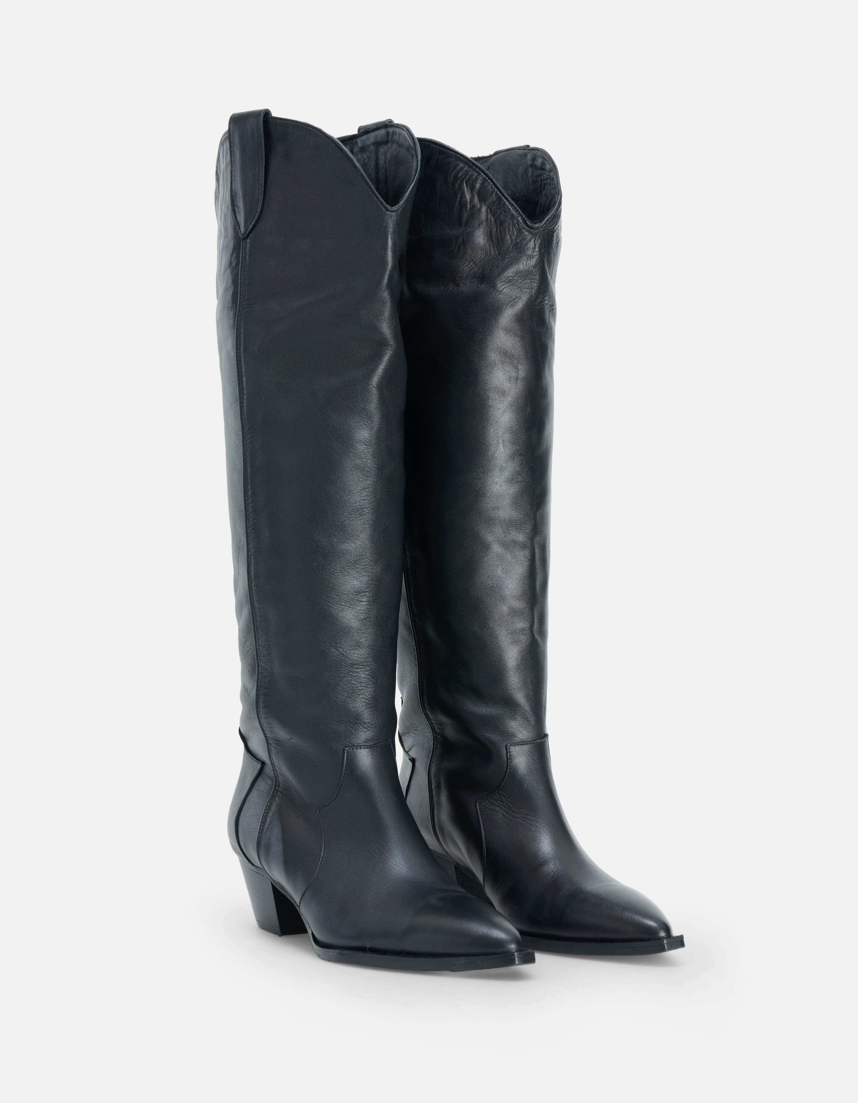 Hoge Leren Western Laars SHOEBY SHOES