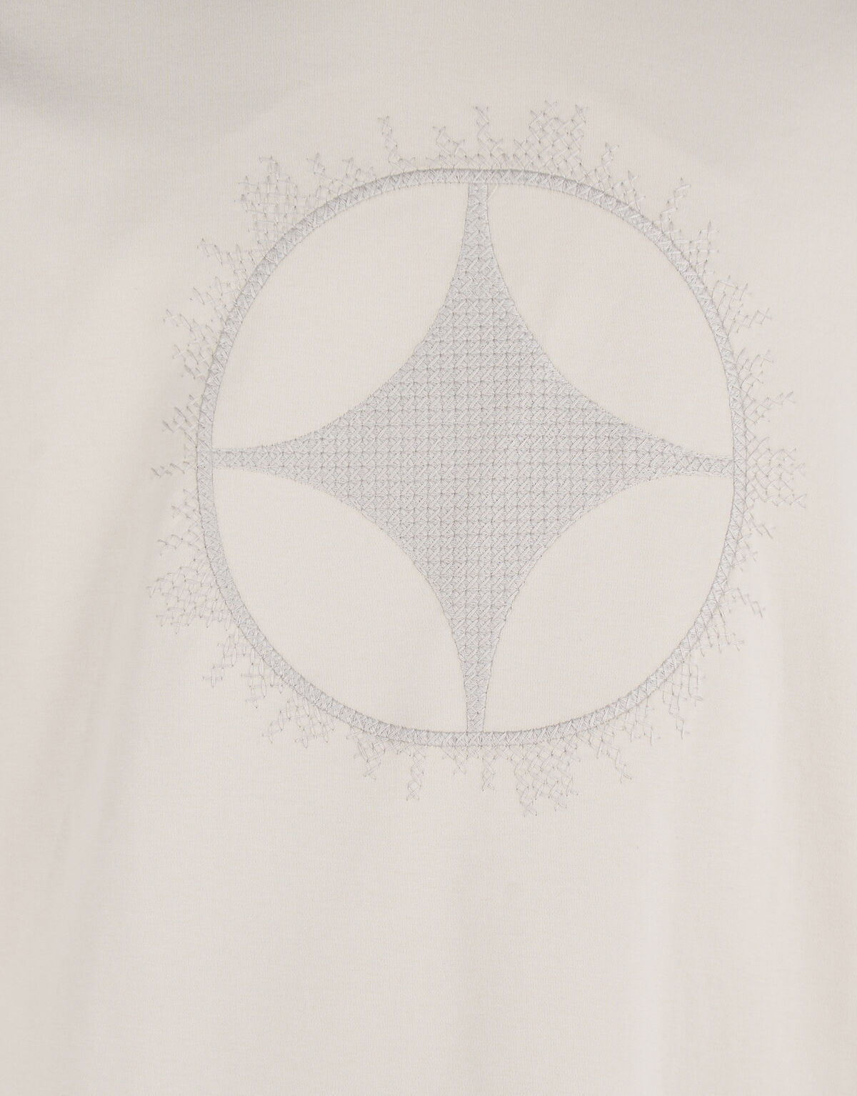 Cross Stitch T-shirt Zand SHOEBY MEN