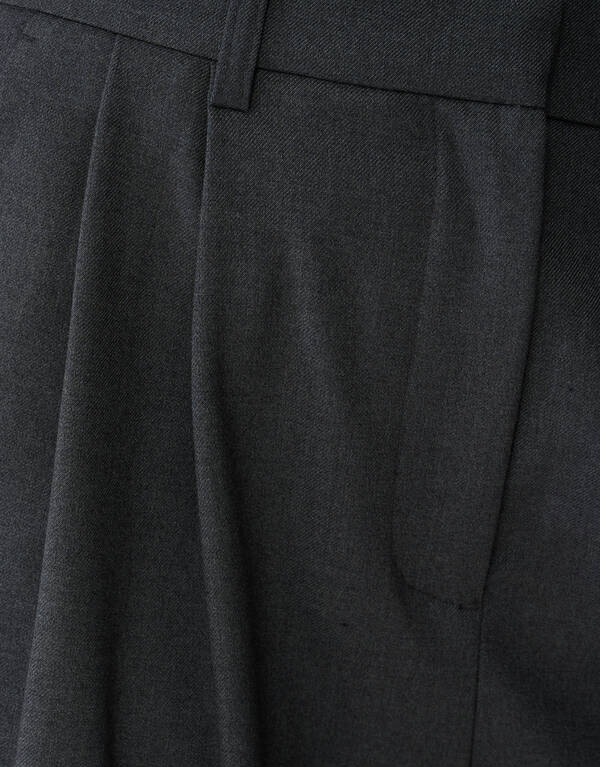 Barrel Fit Pantalon Donkergrijs SHOEBY WOMEN