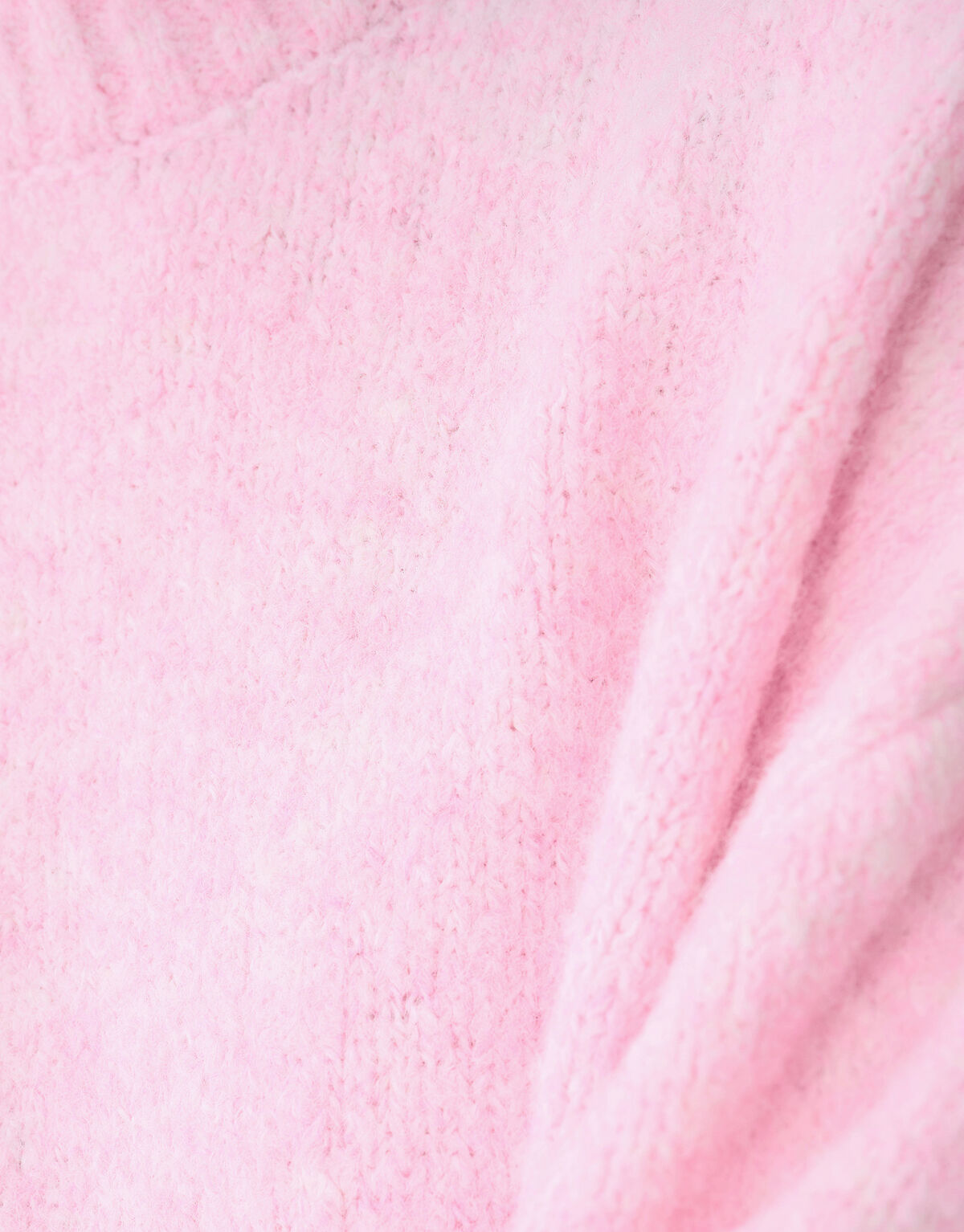 Hairy Short Sleeve Top Roze SHOEBY WOMEN