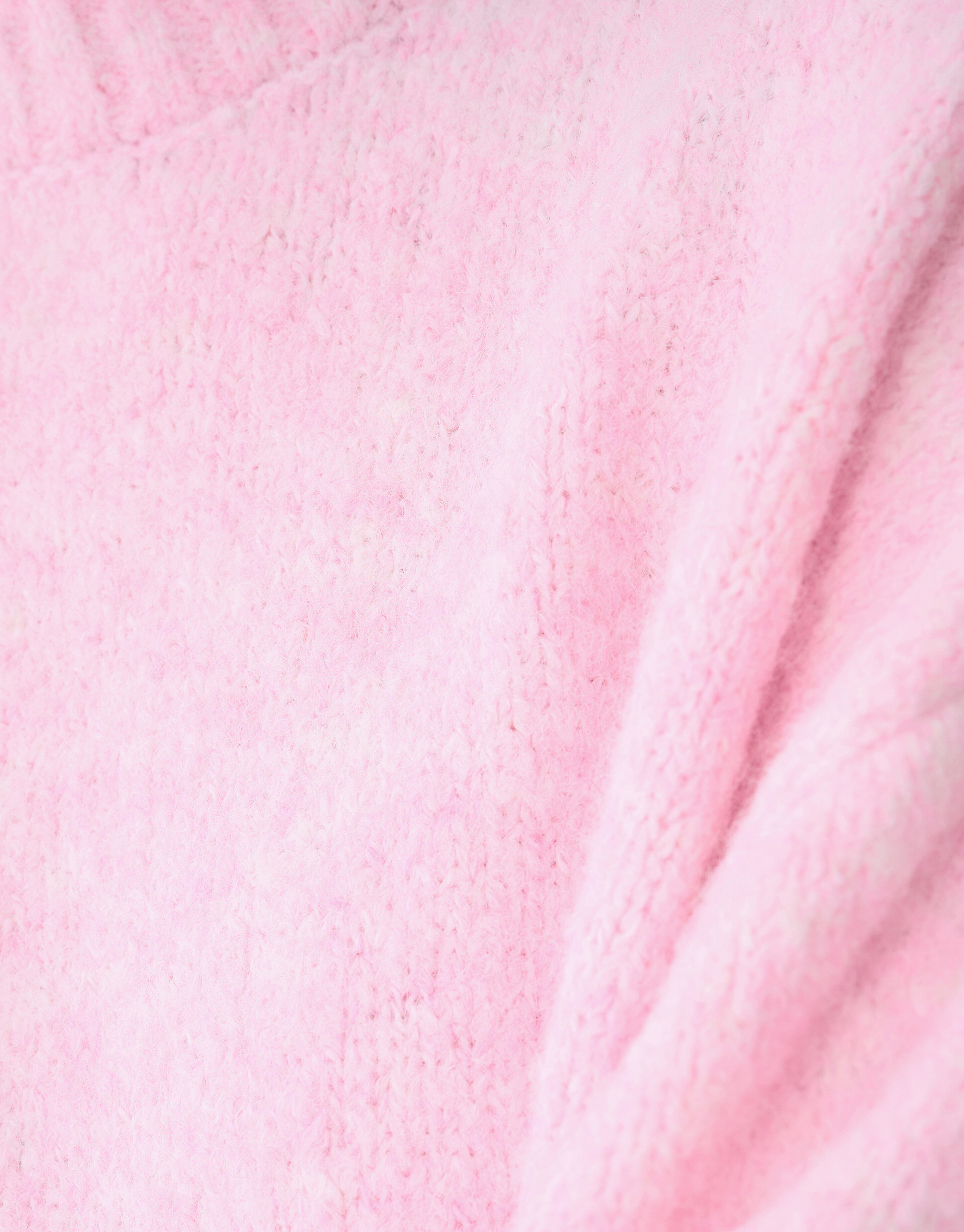 Hairy Short Sleeve Top Roze SHOEBY WOMEN