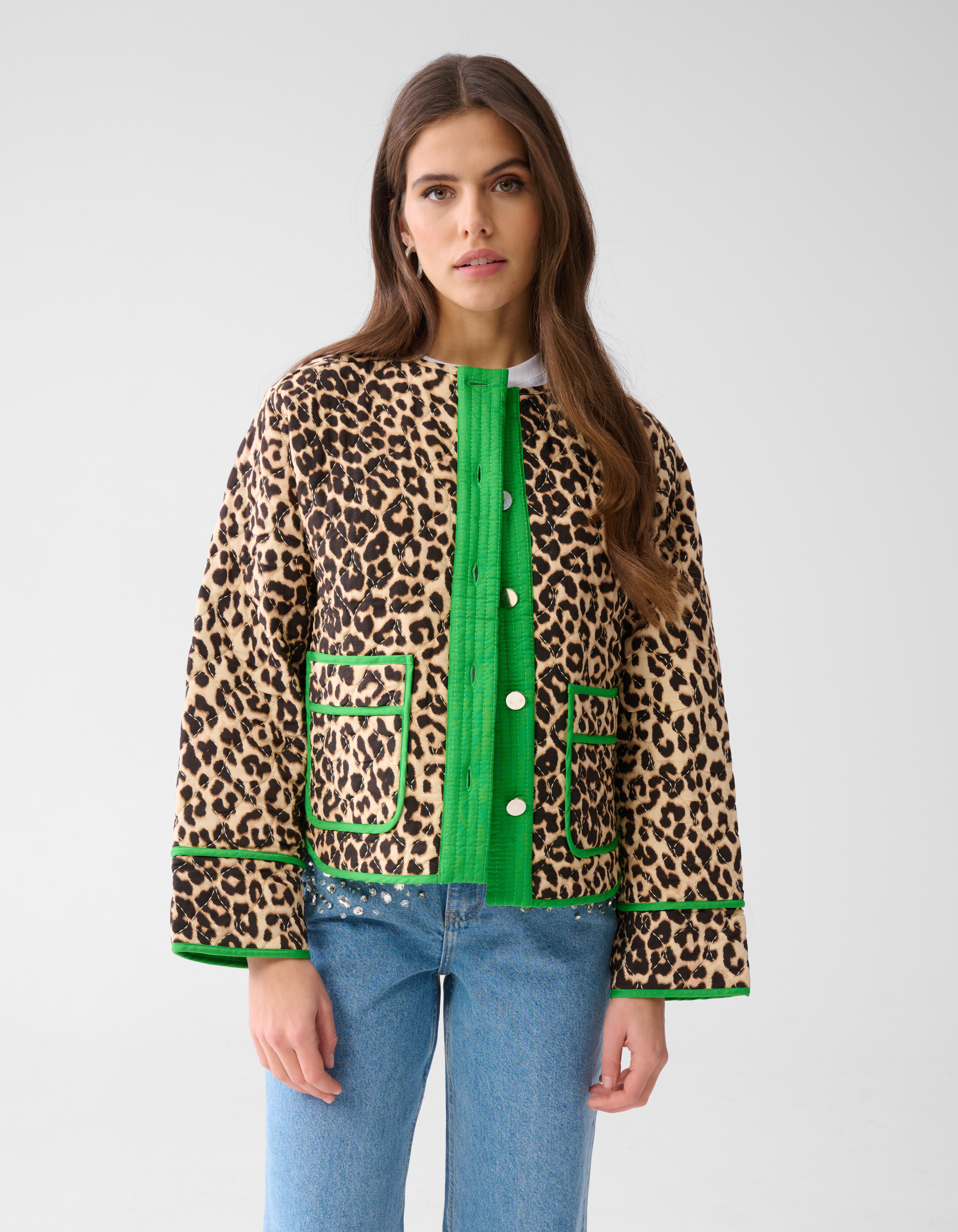 Quilted Leopard Jack Bruin SHOEBY WOMEN