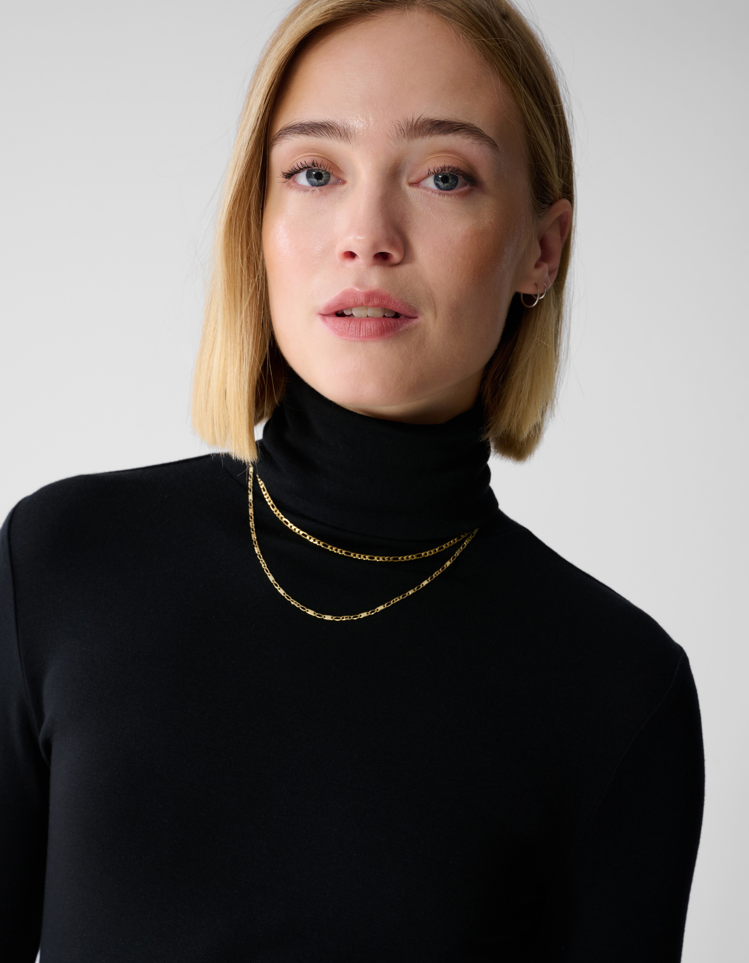 Col Longsleeve Top Zwart By Lonneke SHOEBY WOMEN
