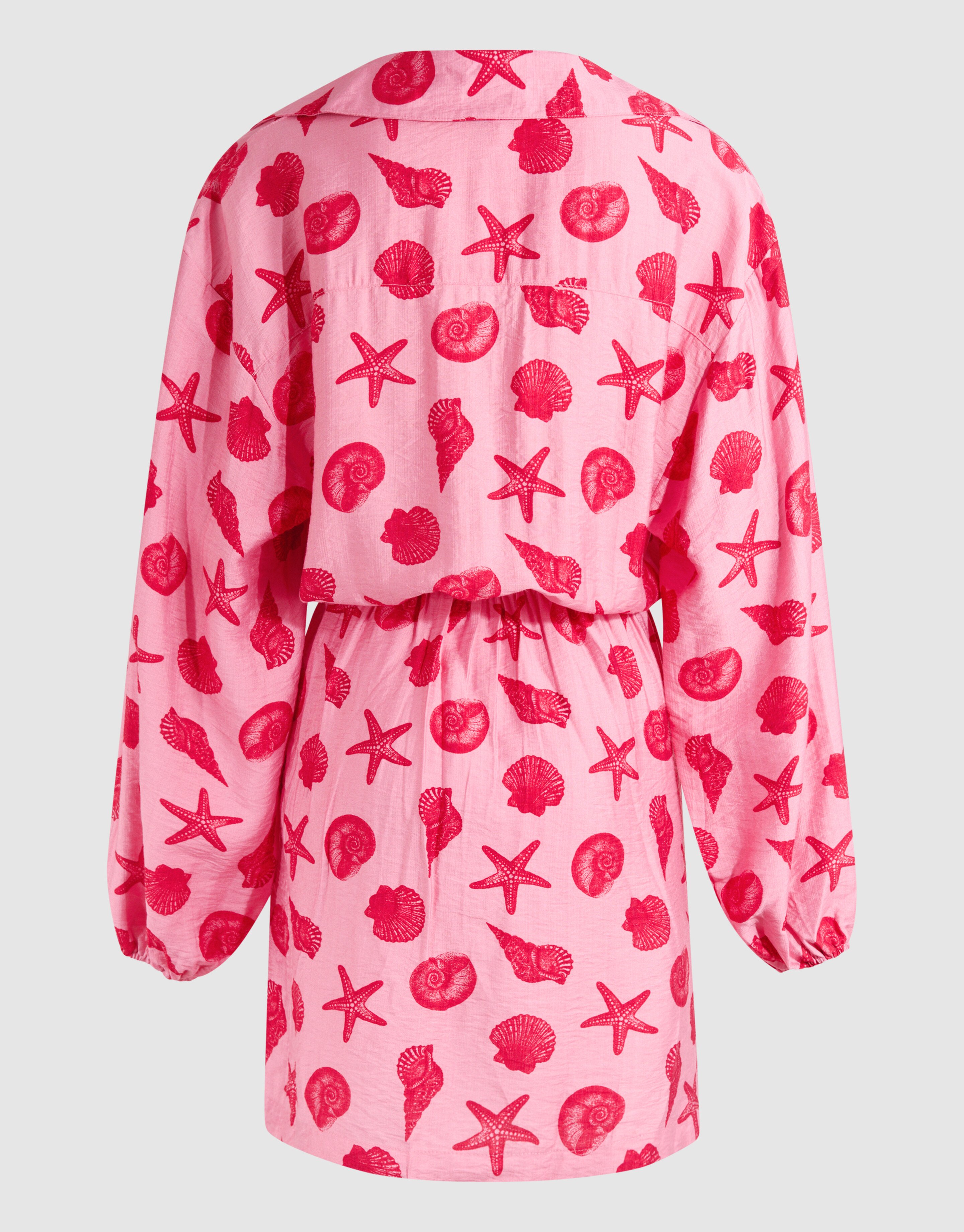 Schelp Mini Jurk Roze SHOEBY WOMEN