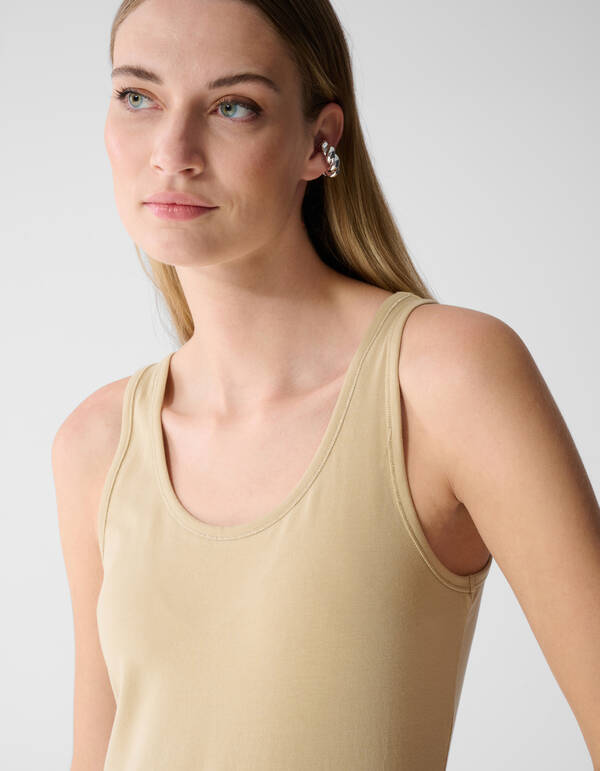Basis Tanktop Beige SHOEBY WOMEN