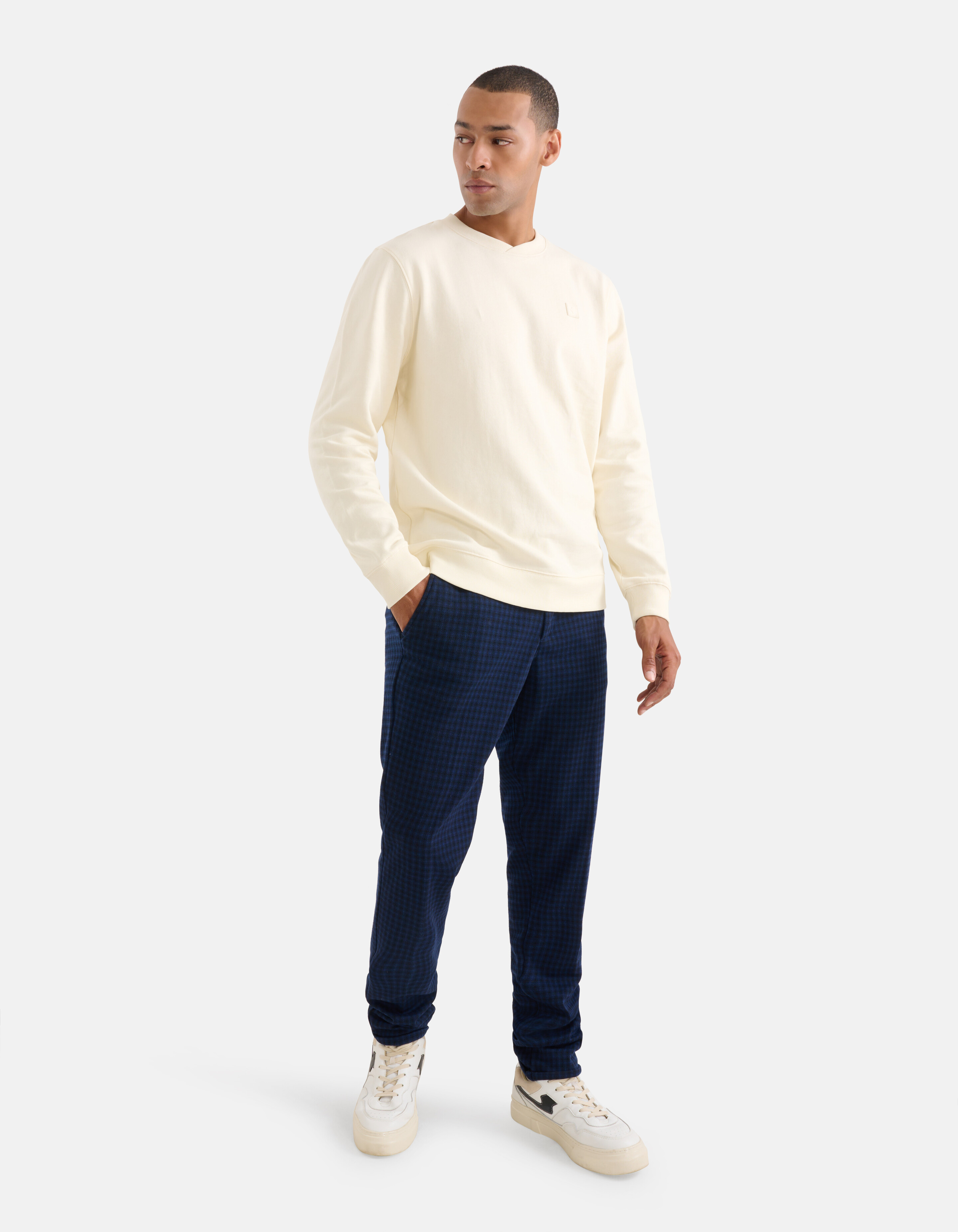 Ruiten Pantalon Donkerblauw SHOEBY MEN