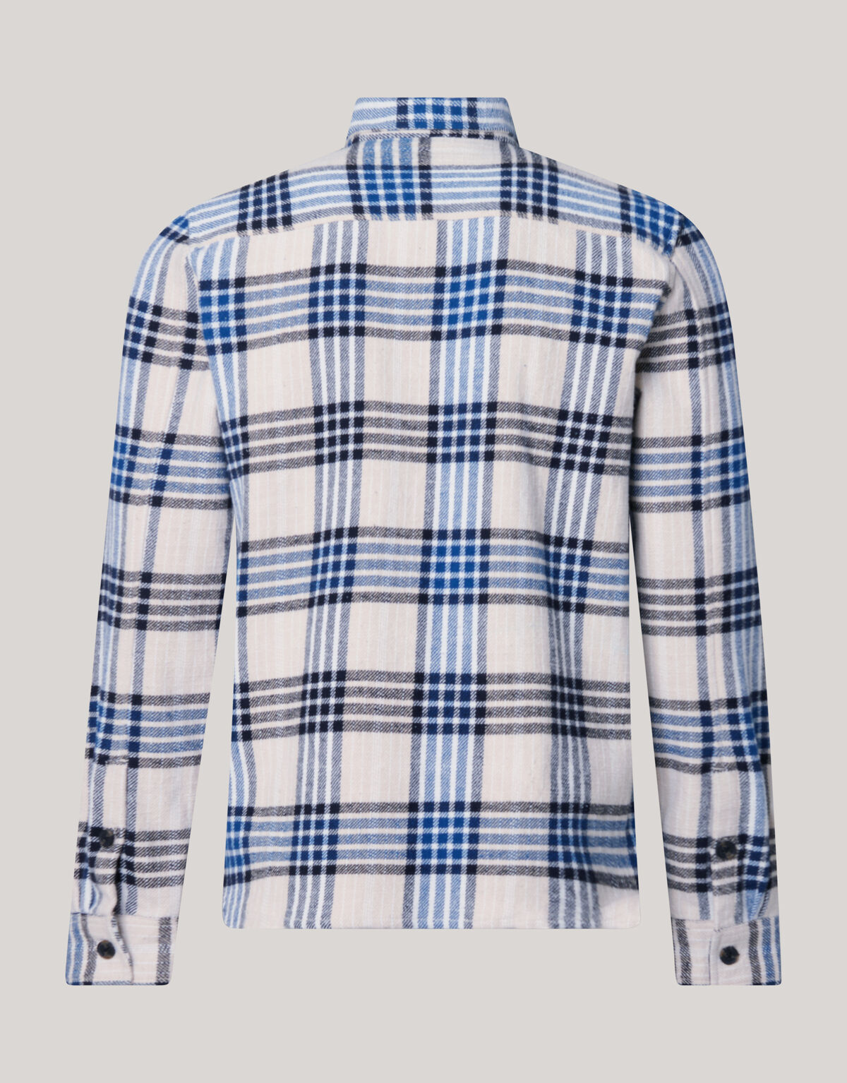 Ruiten Overshirt Blauw SHOEBY MEN