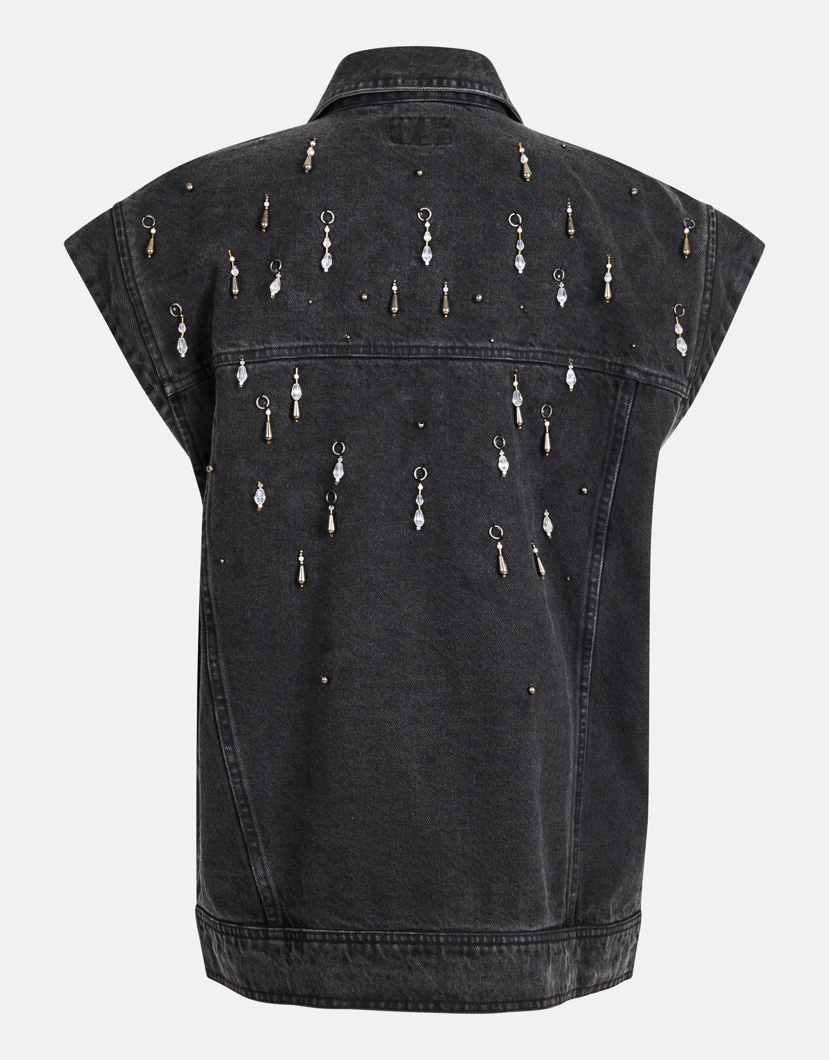 Rocky Denim Gilet Grijs SHOEBY WOMEN