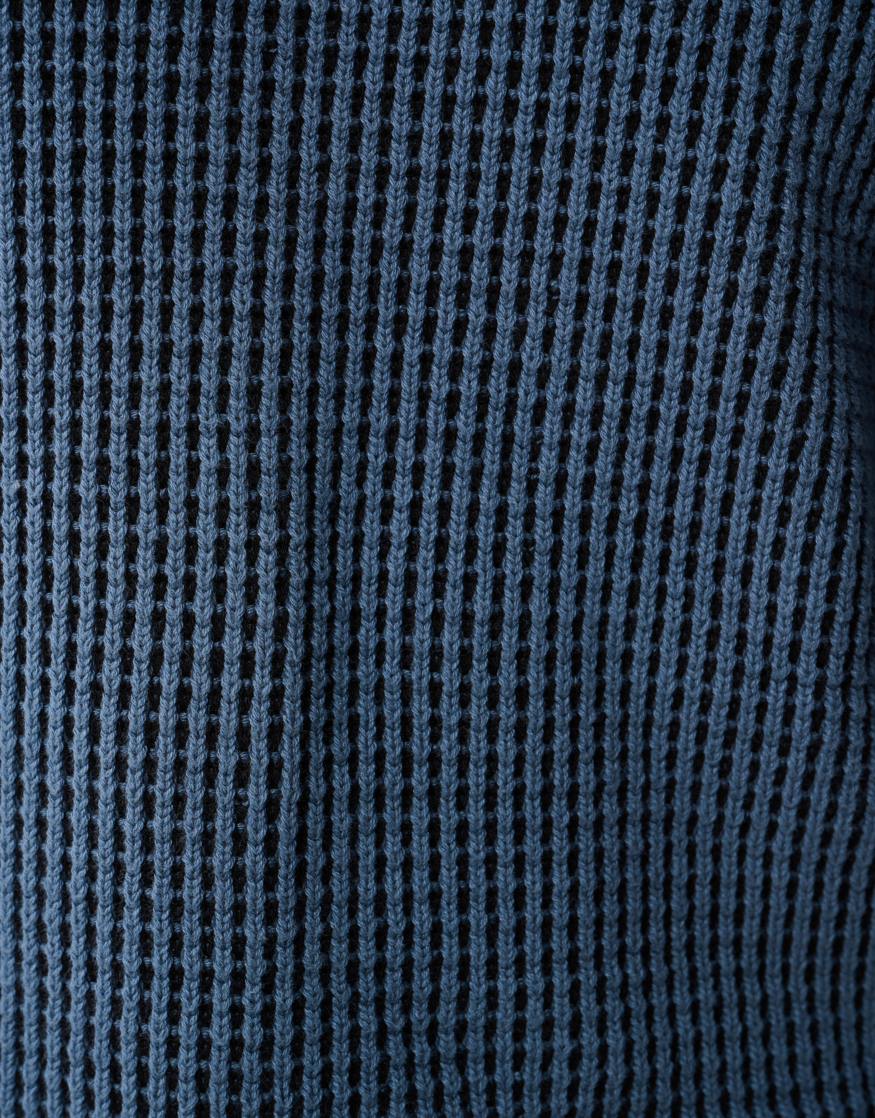 Plaited Gebreide Trui Blauw SHOEBY MEN