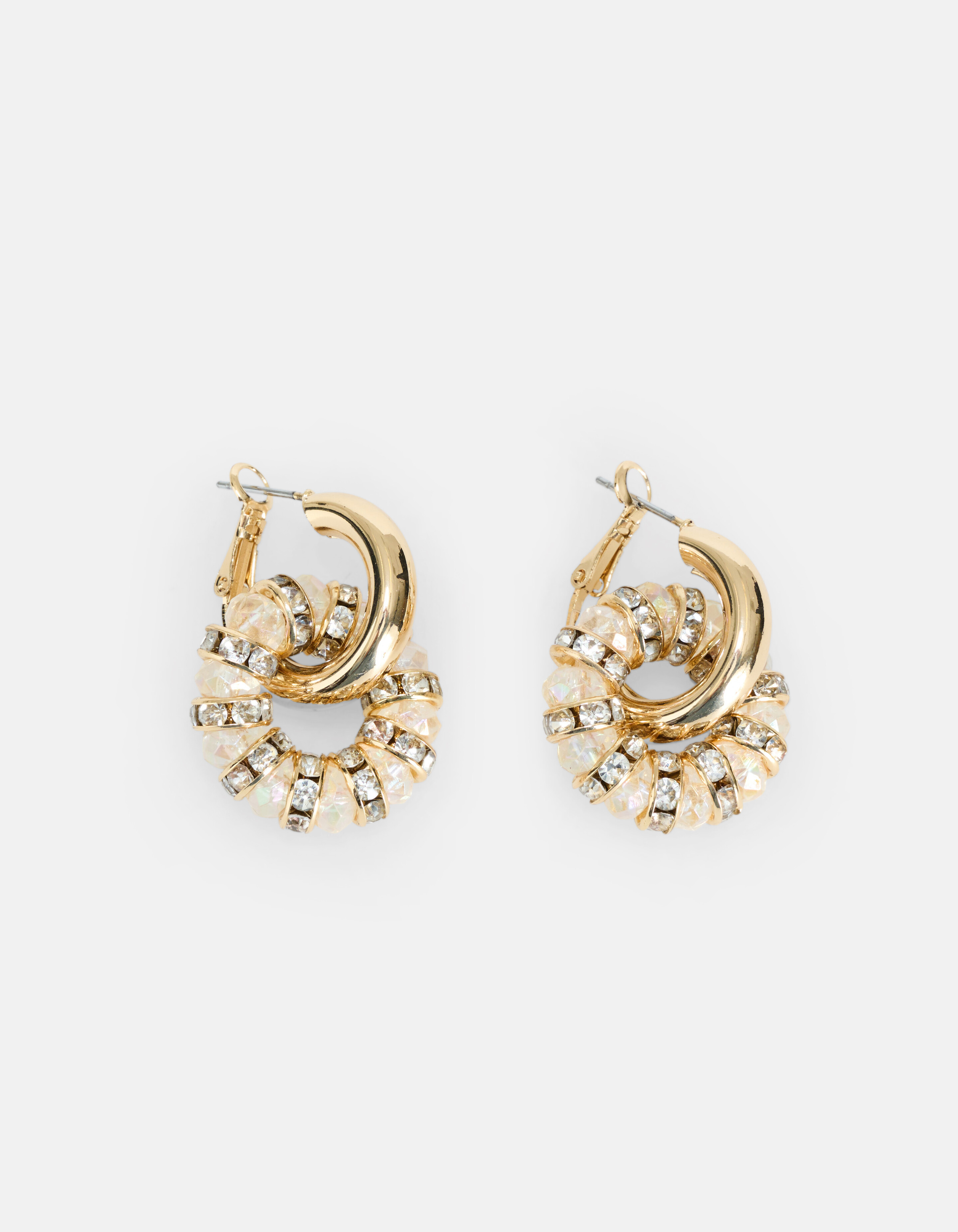 Strass Oorbellen Goud SHOEBY ACCESSOIRES