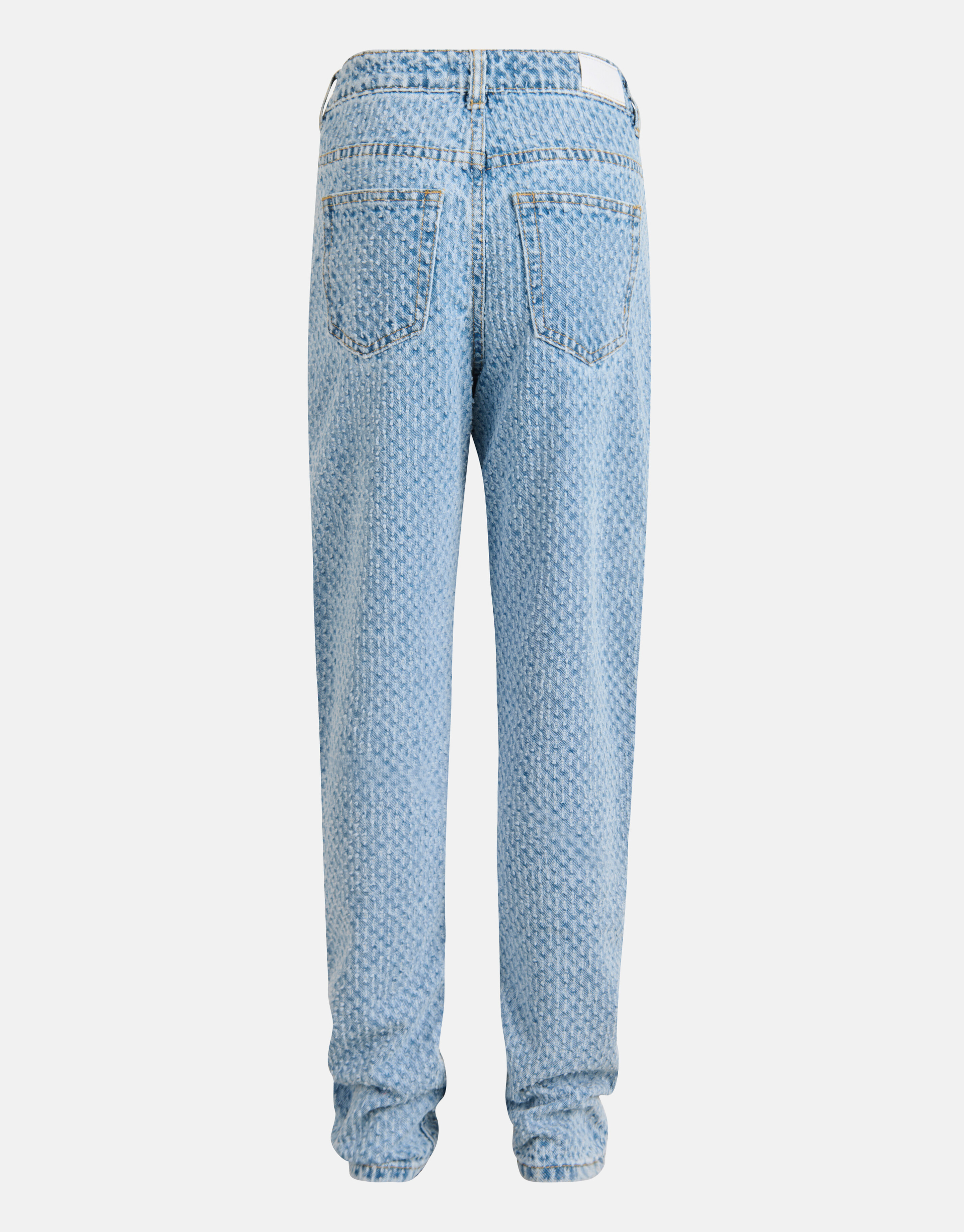 Structuur Straight Jeans Bleached SHOEBY GIRLS