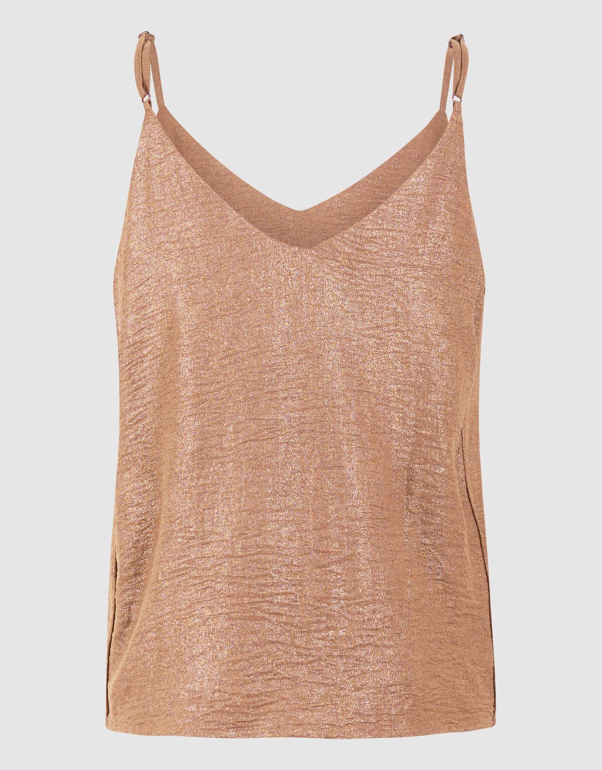 Twist Glitter Singlet Bruin SHOEBY WOMEN