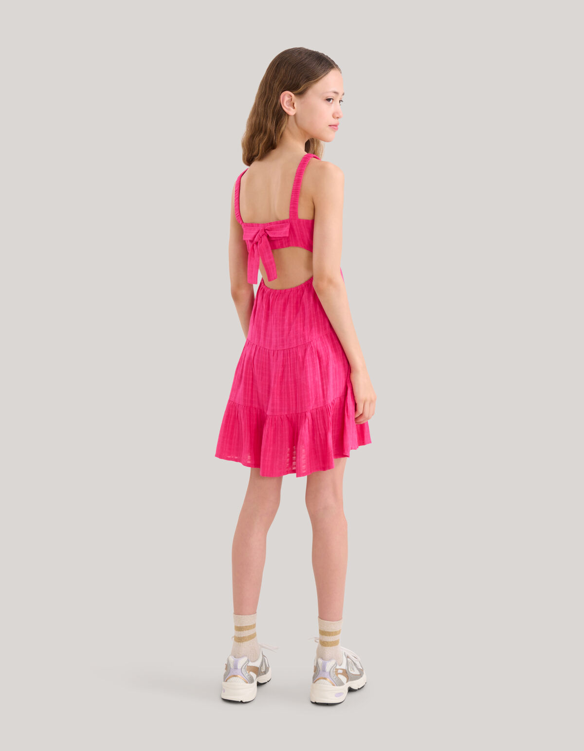 Cut Out Jurk Roze SHOEBY GIRLS