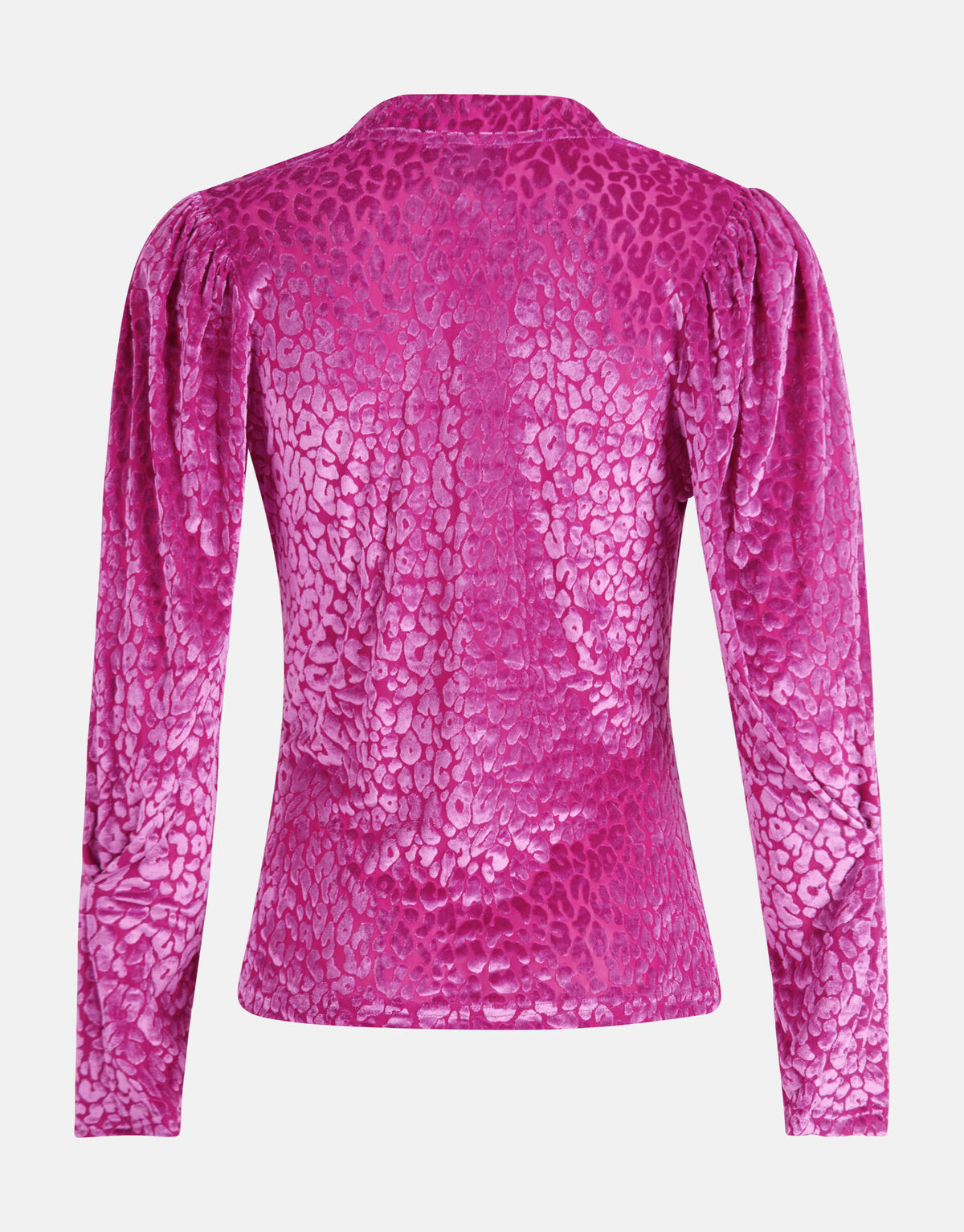 Velvet Mesh Top Paars SHOEBY WOMEN