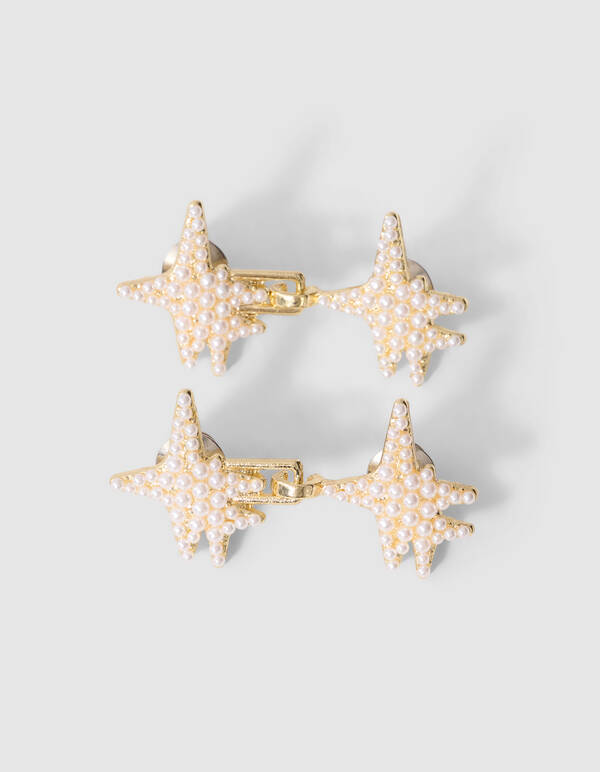 Pearl Spark Jeans Pins Goud SHOEBY ACCESSOIRES