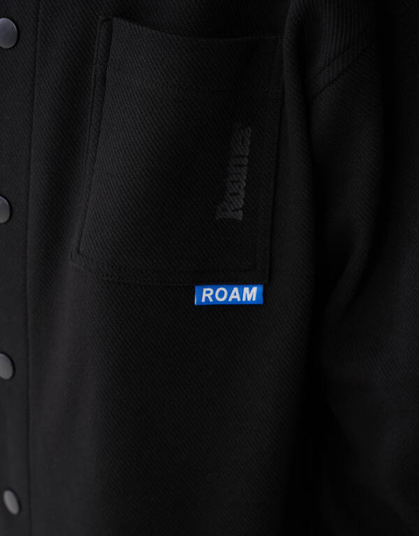 Twill Overshirt Zwart SHOEBY BOYS