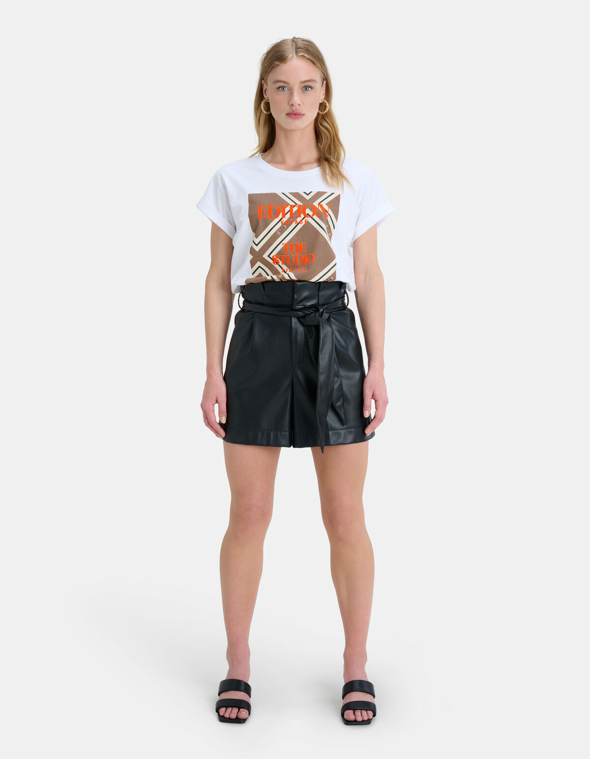 Flock Edition T-shirt Wit SHOEBY WOMEN
