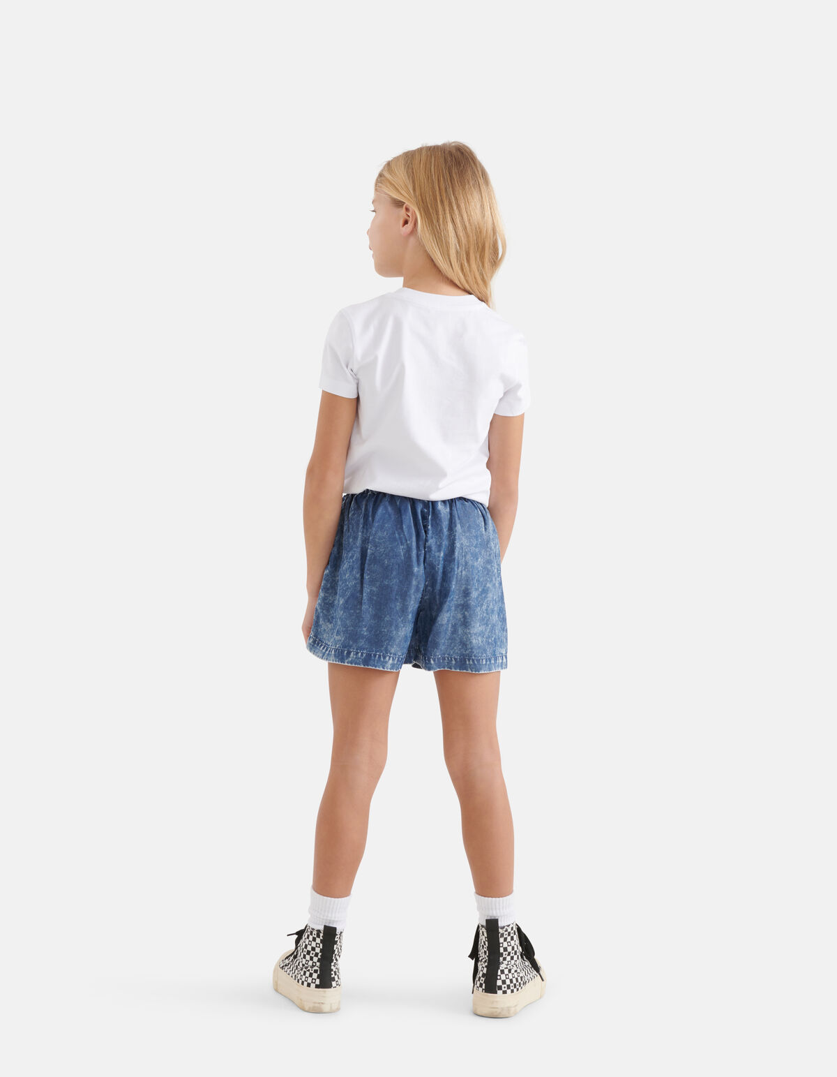 Braided Short Lichtblauw SHOEBY GIRLS