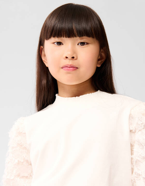 Ster Top Gebroken Wit SHOEBY GIRLS