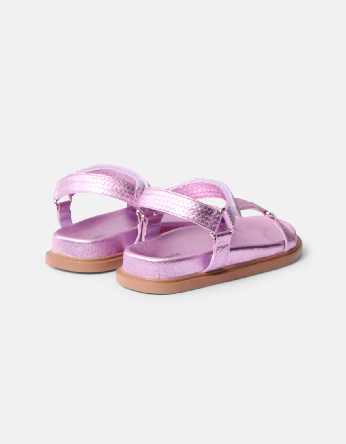 Metallic Sandalen Lichtroze SHOEBY SHOES