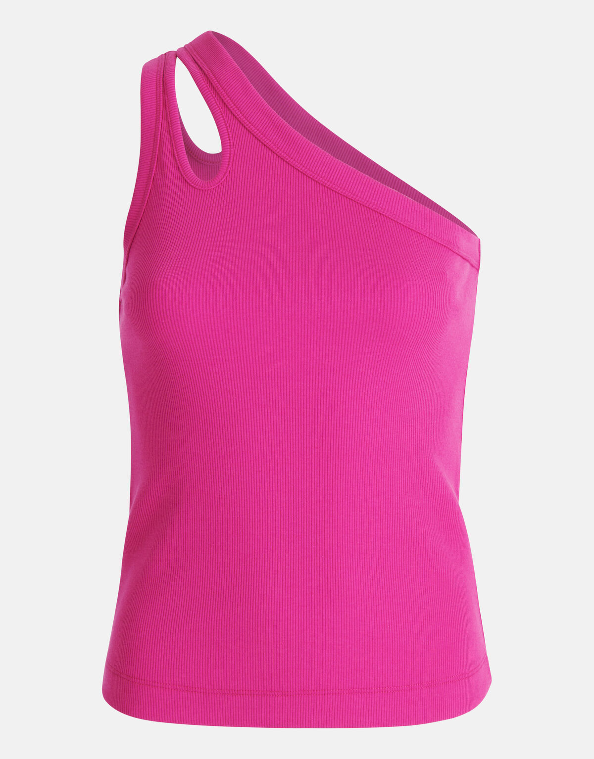 Asymmetrische Cut Out Top Roze SHOEBY WOMEN