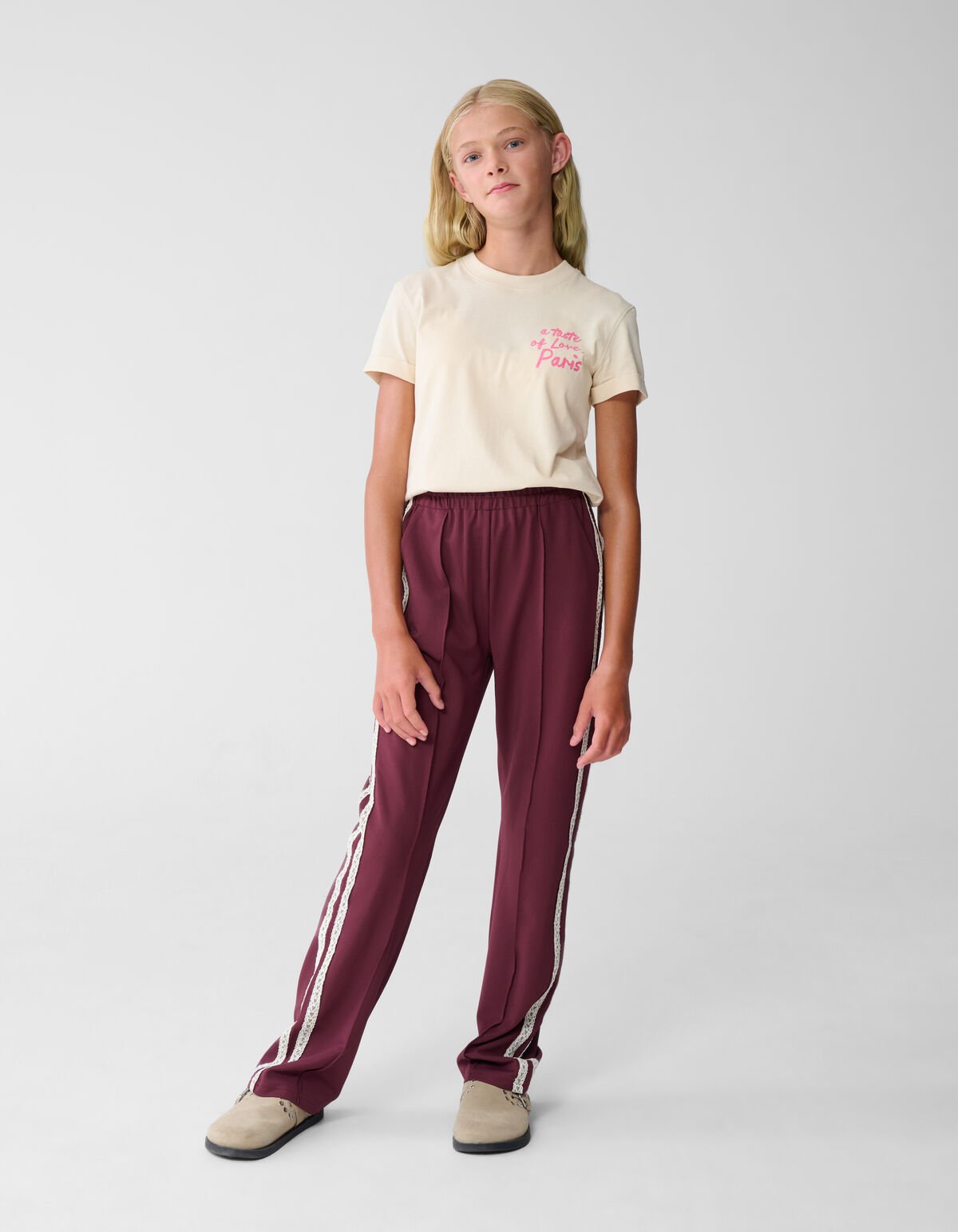 Taste Of Love Artwork T-shirt Zand SHOEBY GIRLS