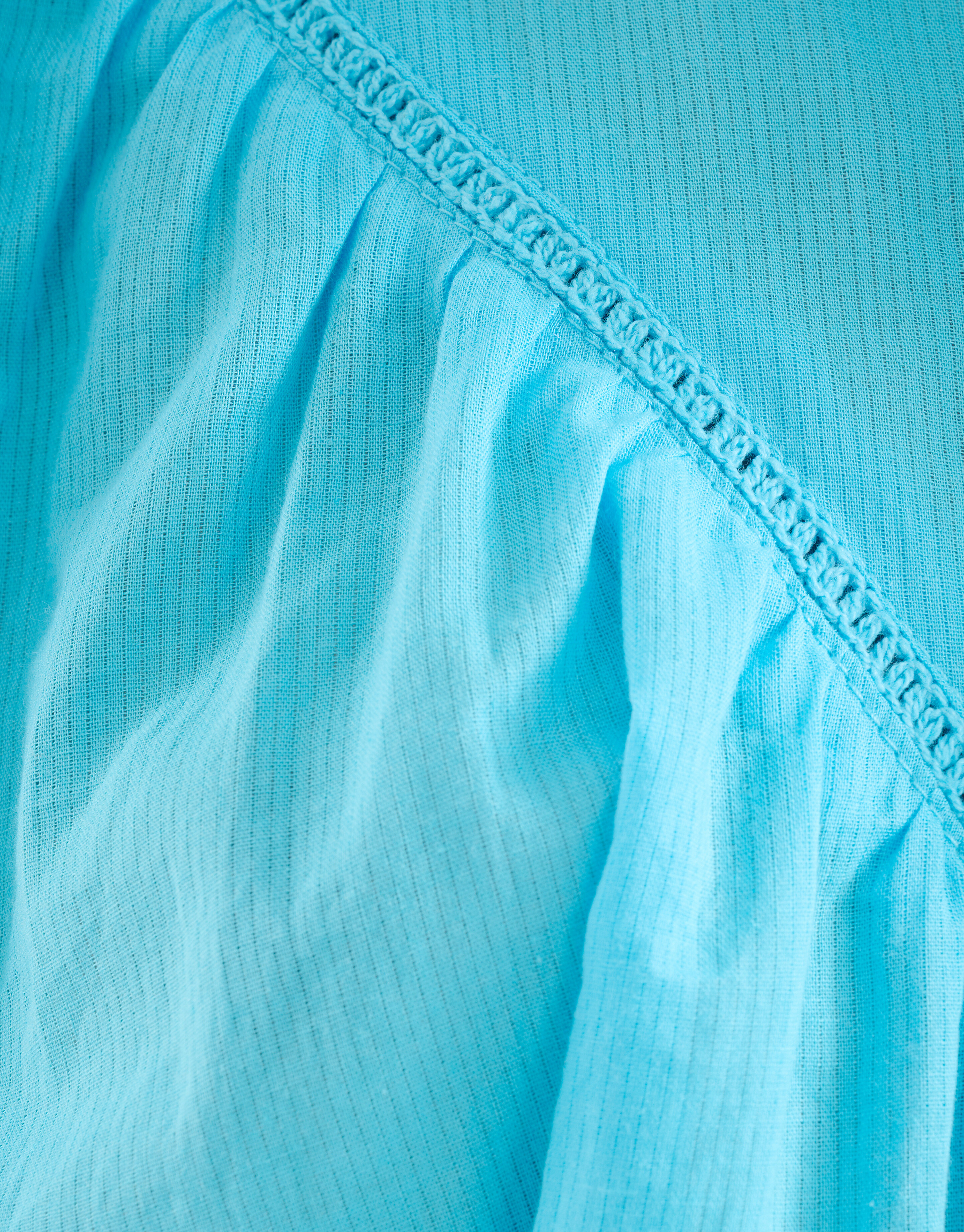 Voile Blouse Lichtblauw SHOEBY WOMEN