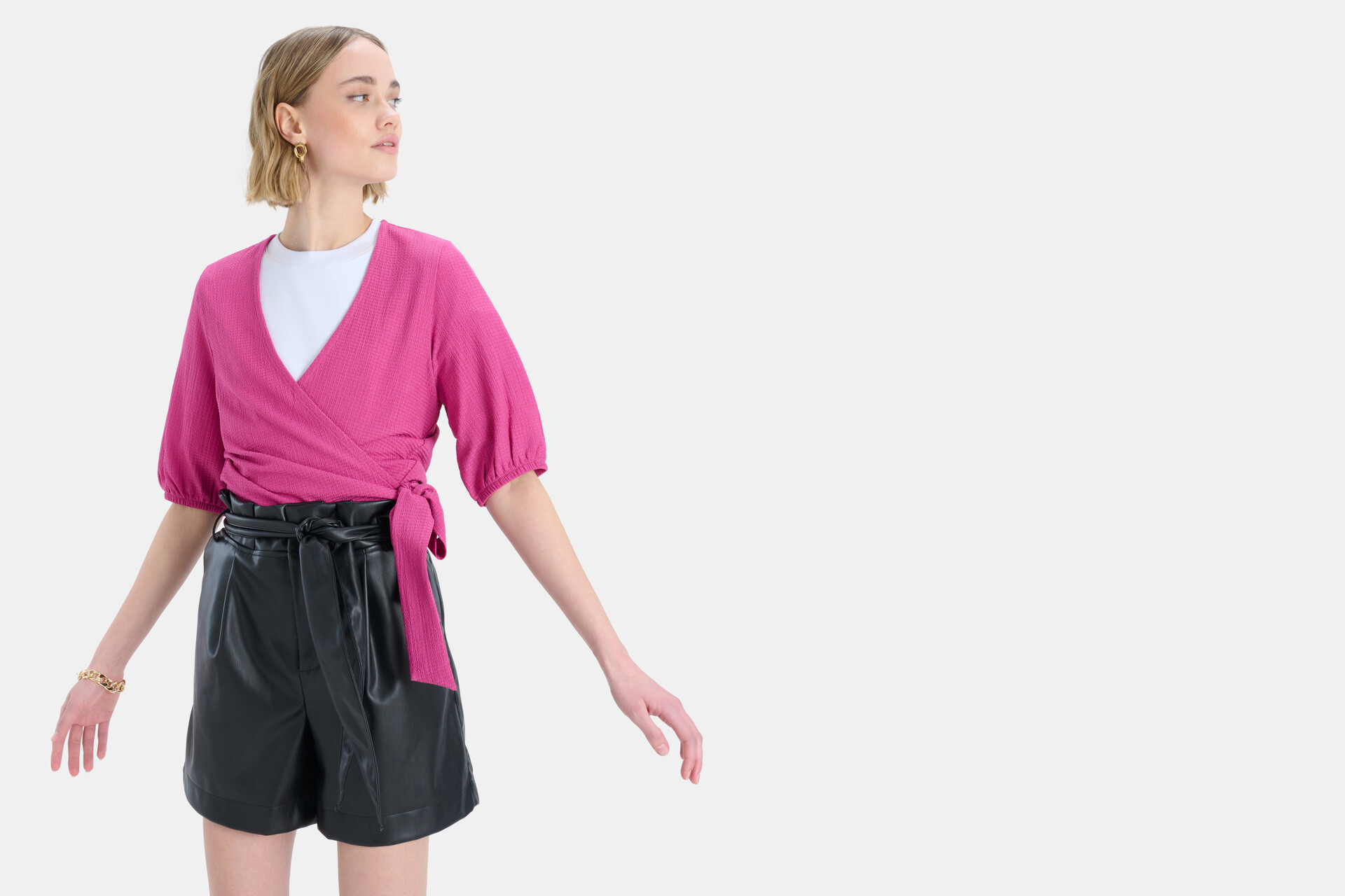 Crinkle Wrap Top EKSEPT