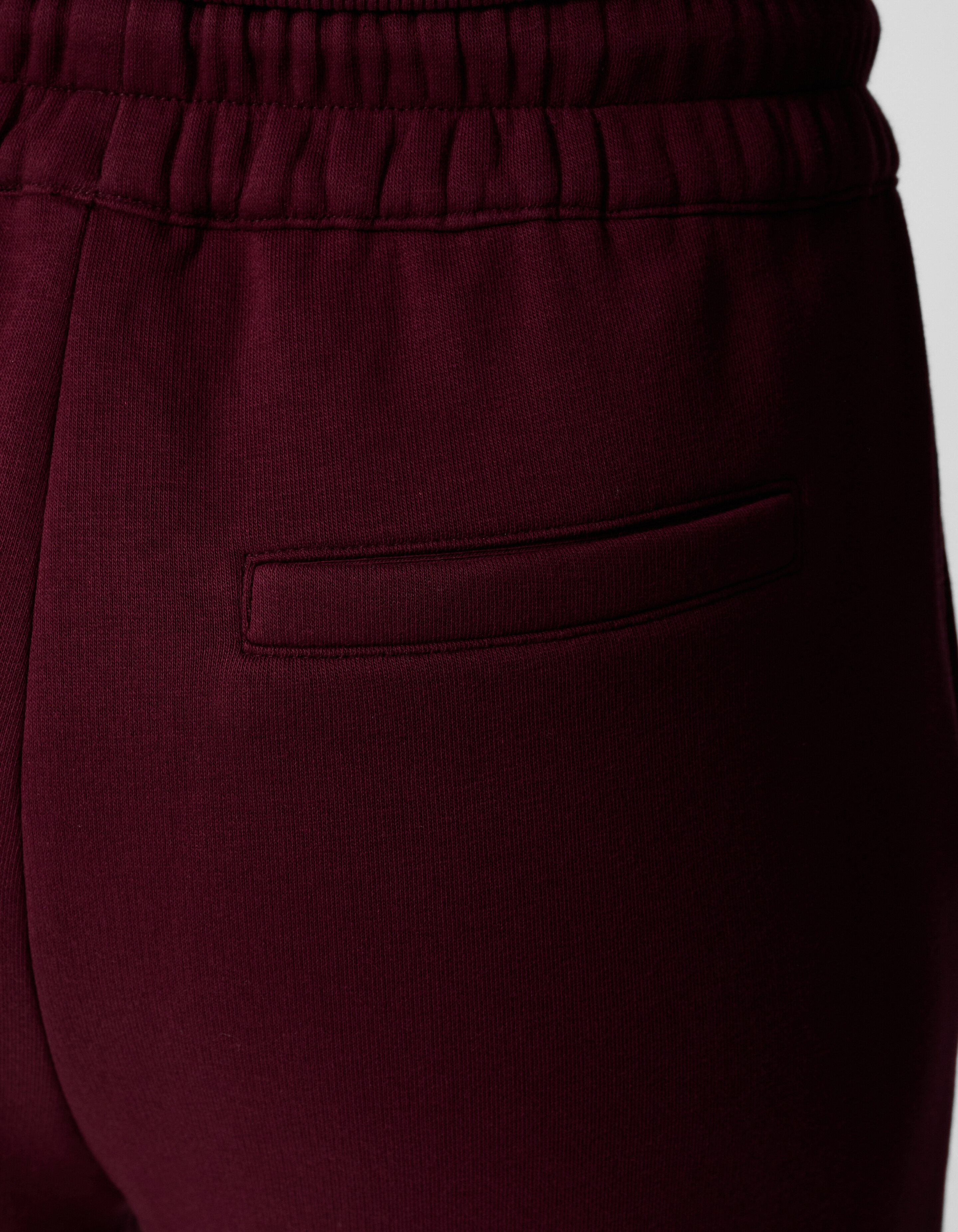 Wide Leg Jogger Broek Donkerrood SHOEBY WOMEN