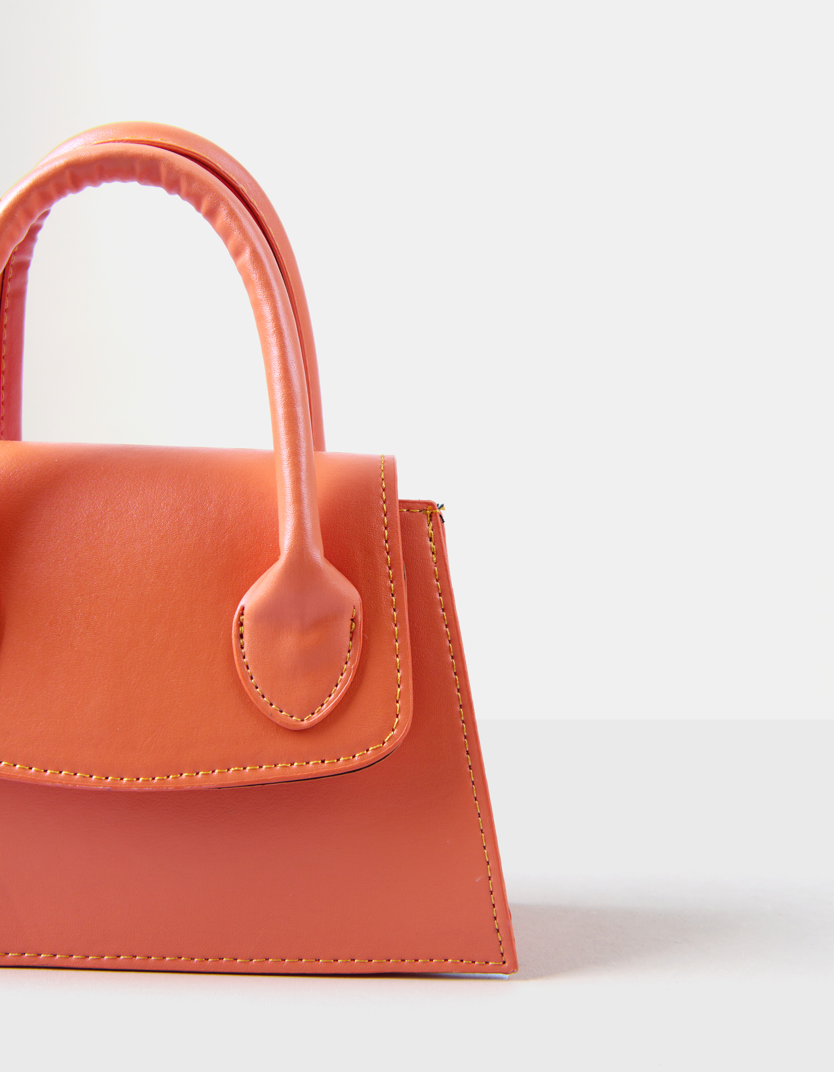 Small Handle Tas Oranje ACCESSOIRES SHOEBY