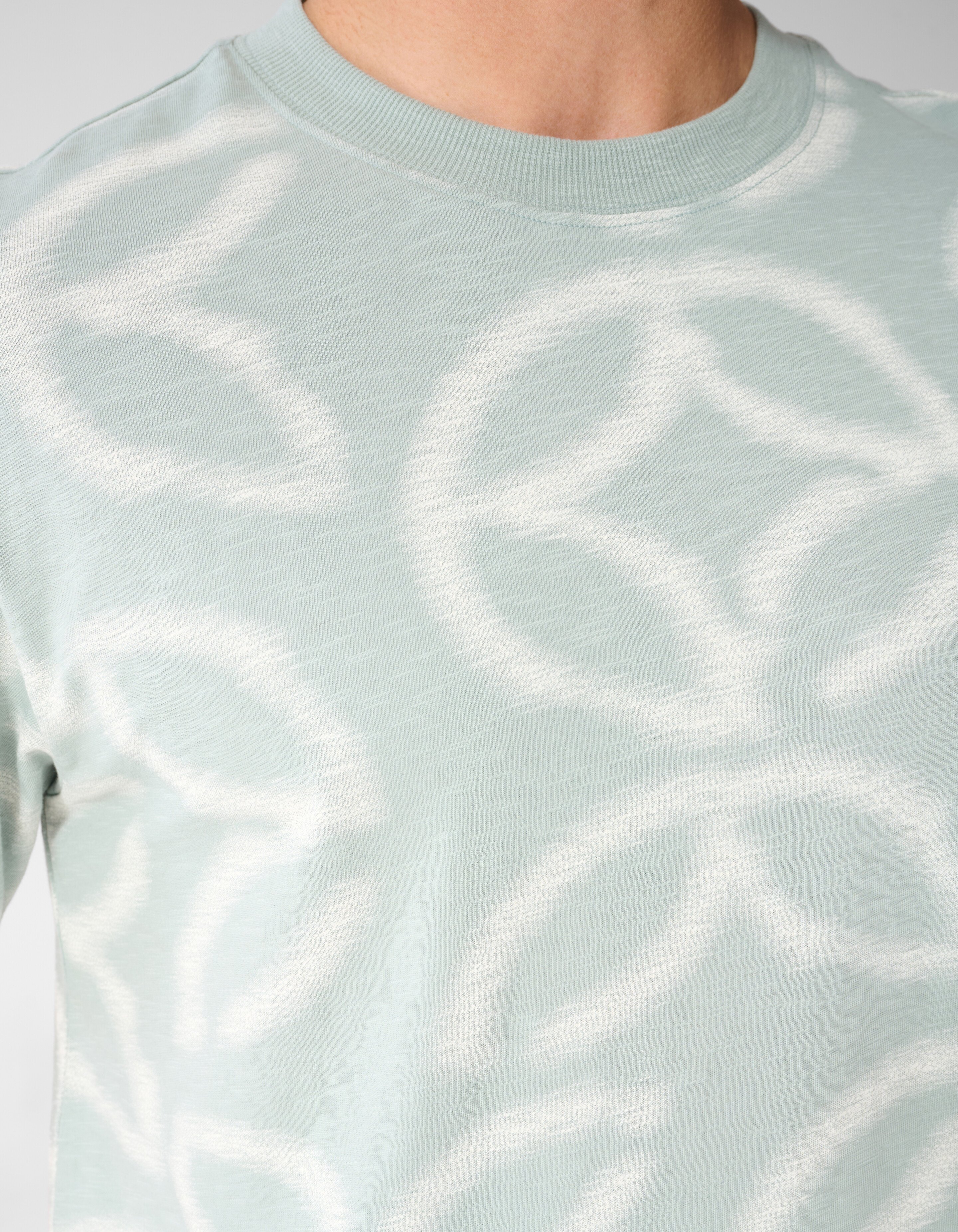 All Over Logo T-shirt Lichtgroen SHOEBY MEN