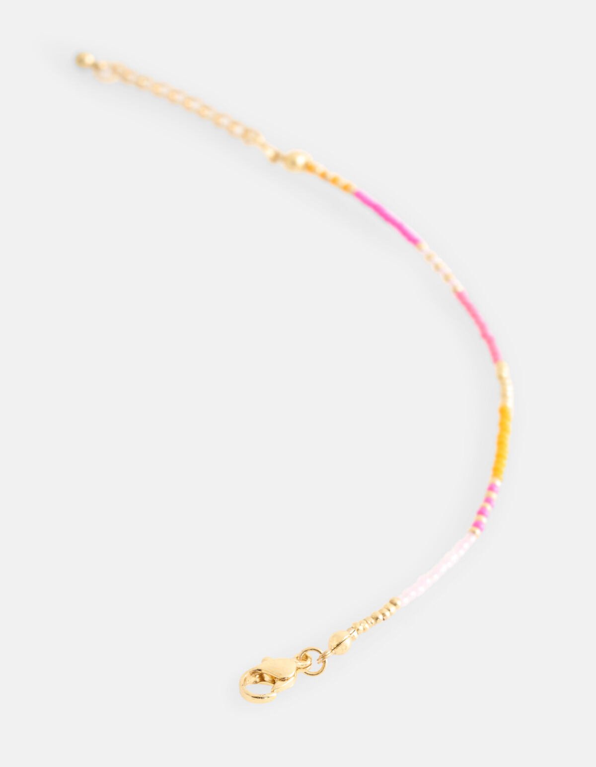 Kralen Armband Roze/Oranje SHOEBY ACCESSOIRES