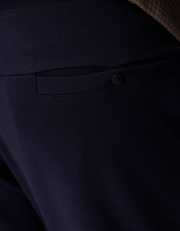 Regular Fit Broek Donkerblauw SHOEBY MEN