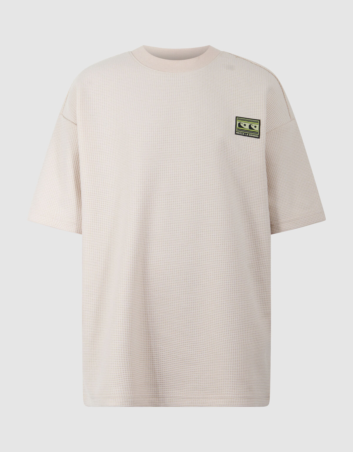 Structuur T-shirt Beige SHOEBY BOYS