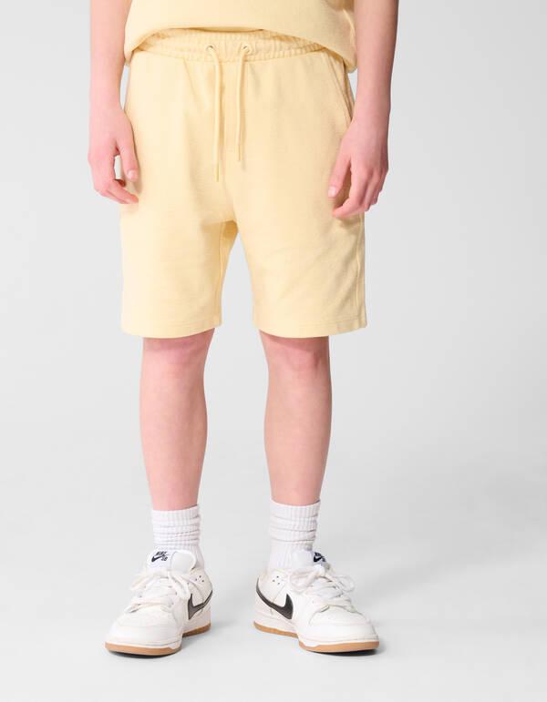 Cafe Tropico Towelling Short Geel SHOEBY BOYS