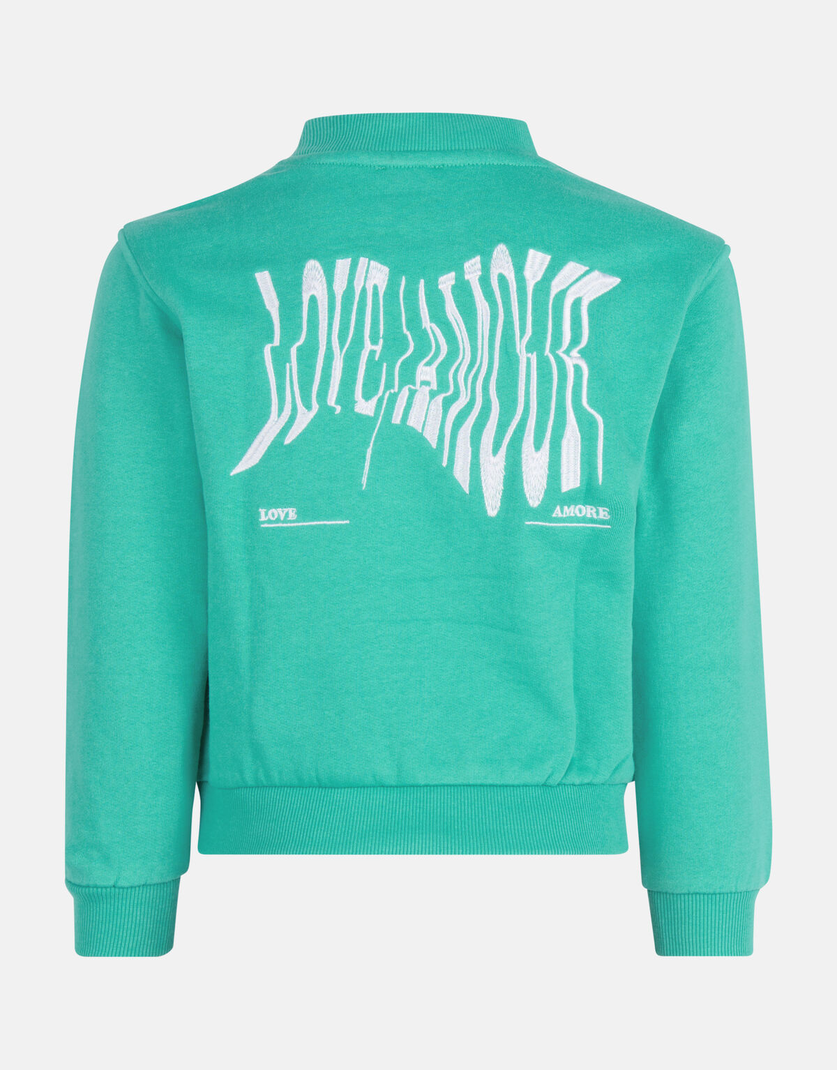 Geborduurde Sweater Groen SHOEBY GIRLS