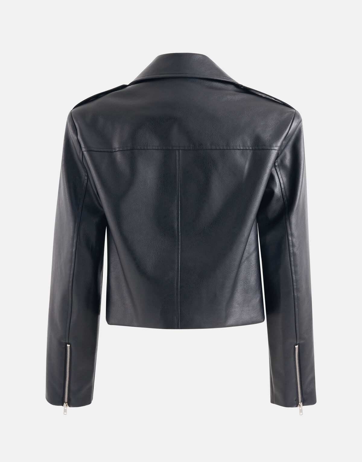 Vegan Leren Biker Jack Zwart SHOEBY WOMEN