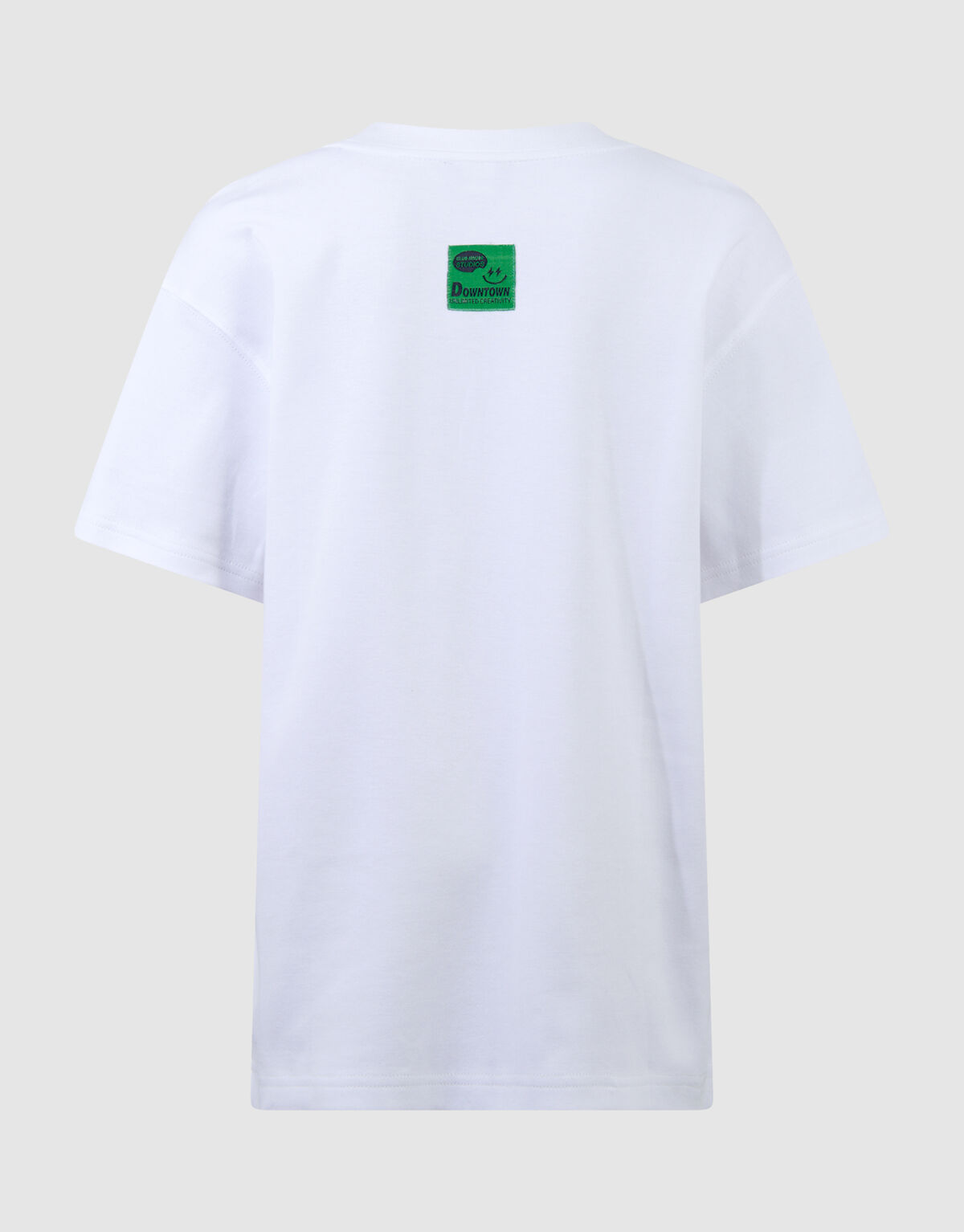 Downtown Artwork T-shirt Wit SHOEBY BOYS